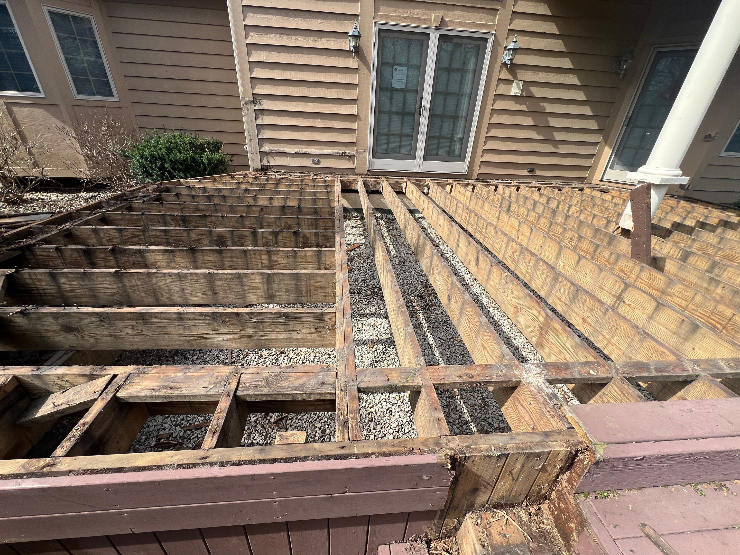 Deck Installation using Trex by INQUSE GENERAL CONTRACTOR