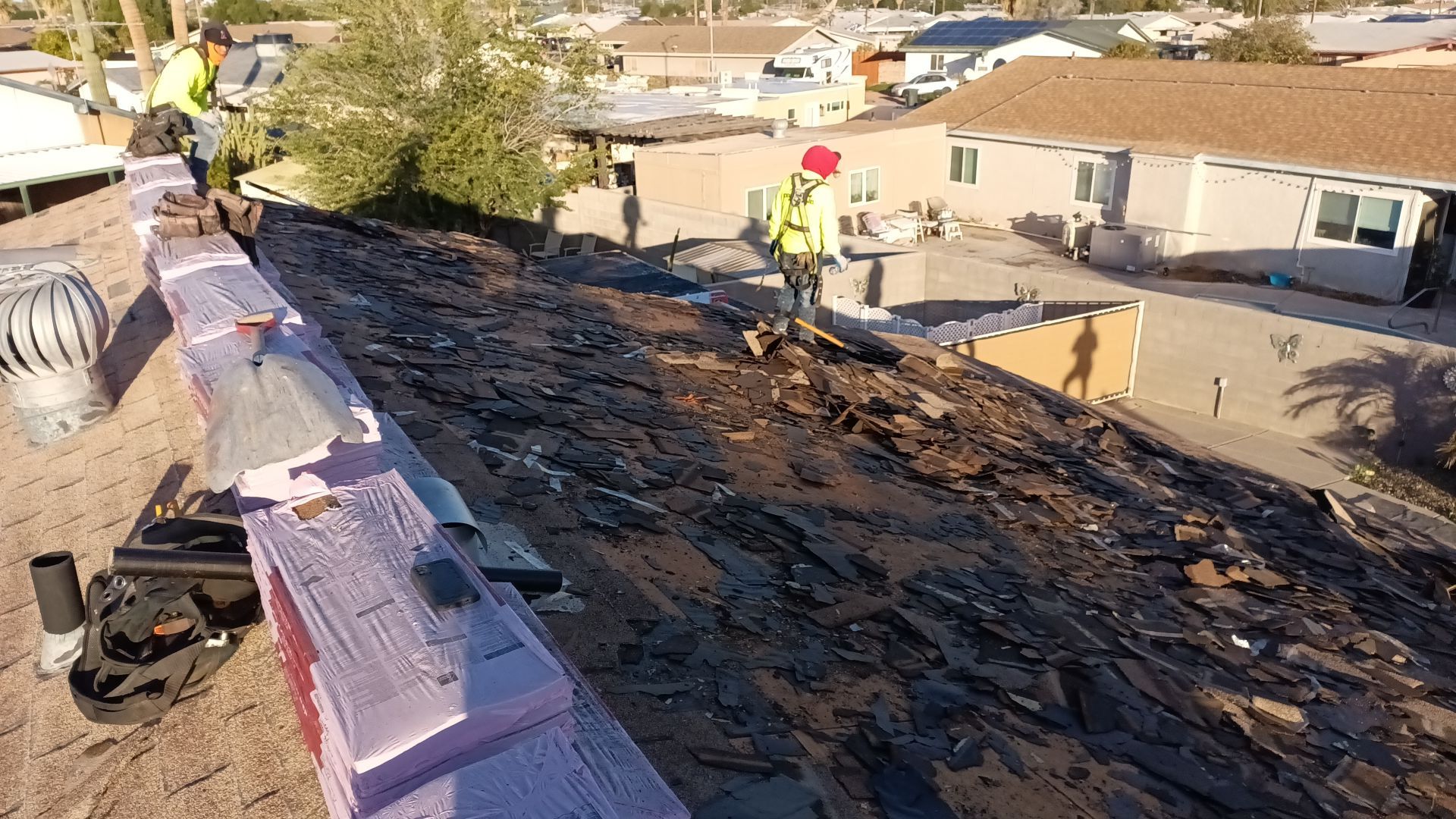 Autumn Brown Shingles by Reimagine Roofing