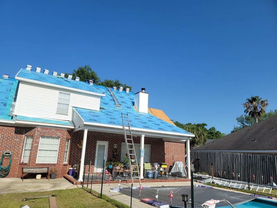 Residential Roofing Repair using Roof Replacement by American Roofing & Construction LLC