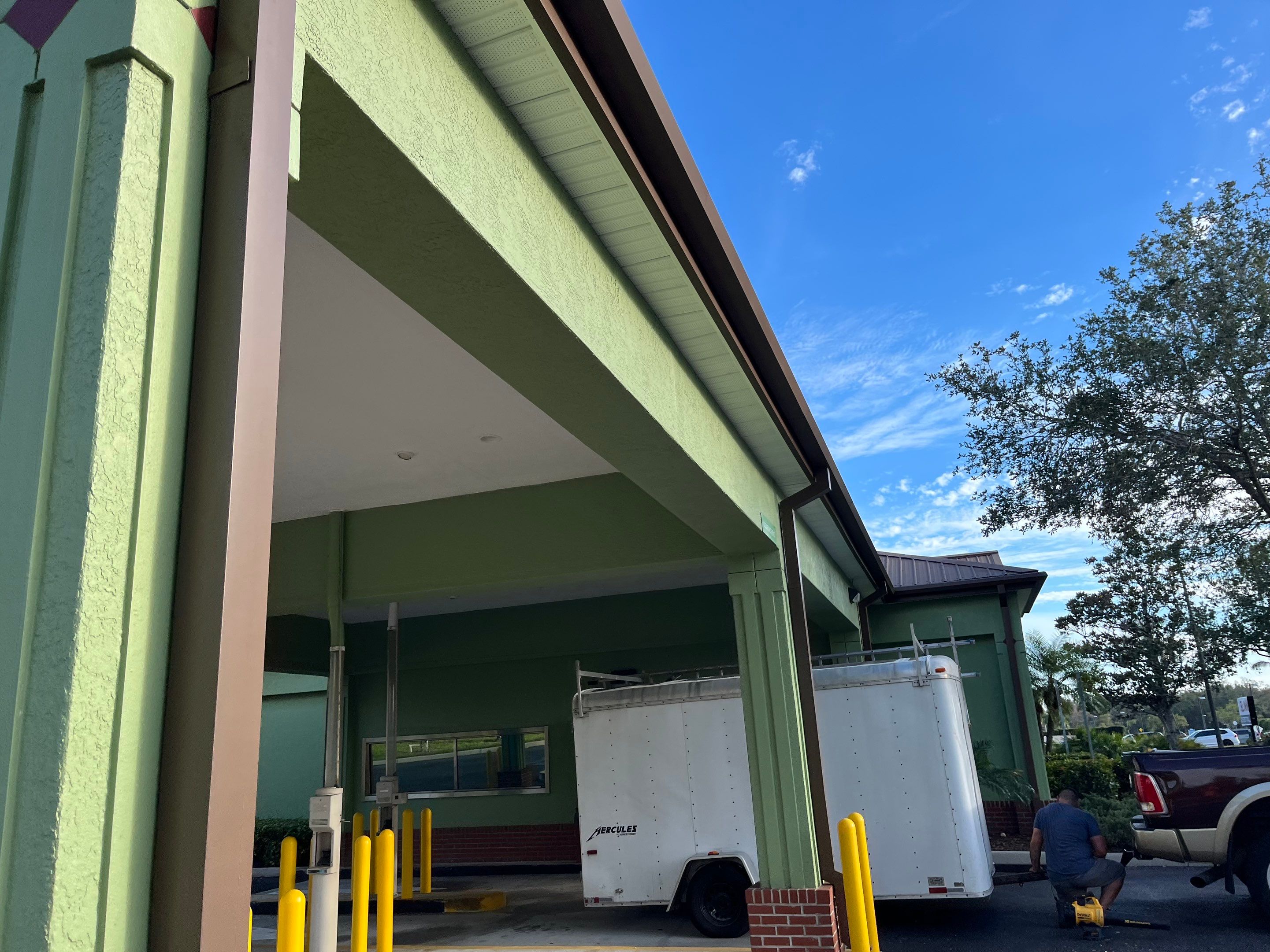 Commercial Gutter Installation in Sarasota FL by Gutter Professors