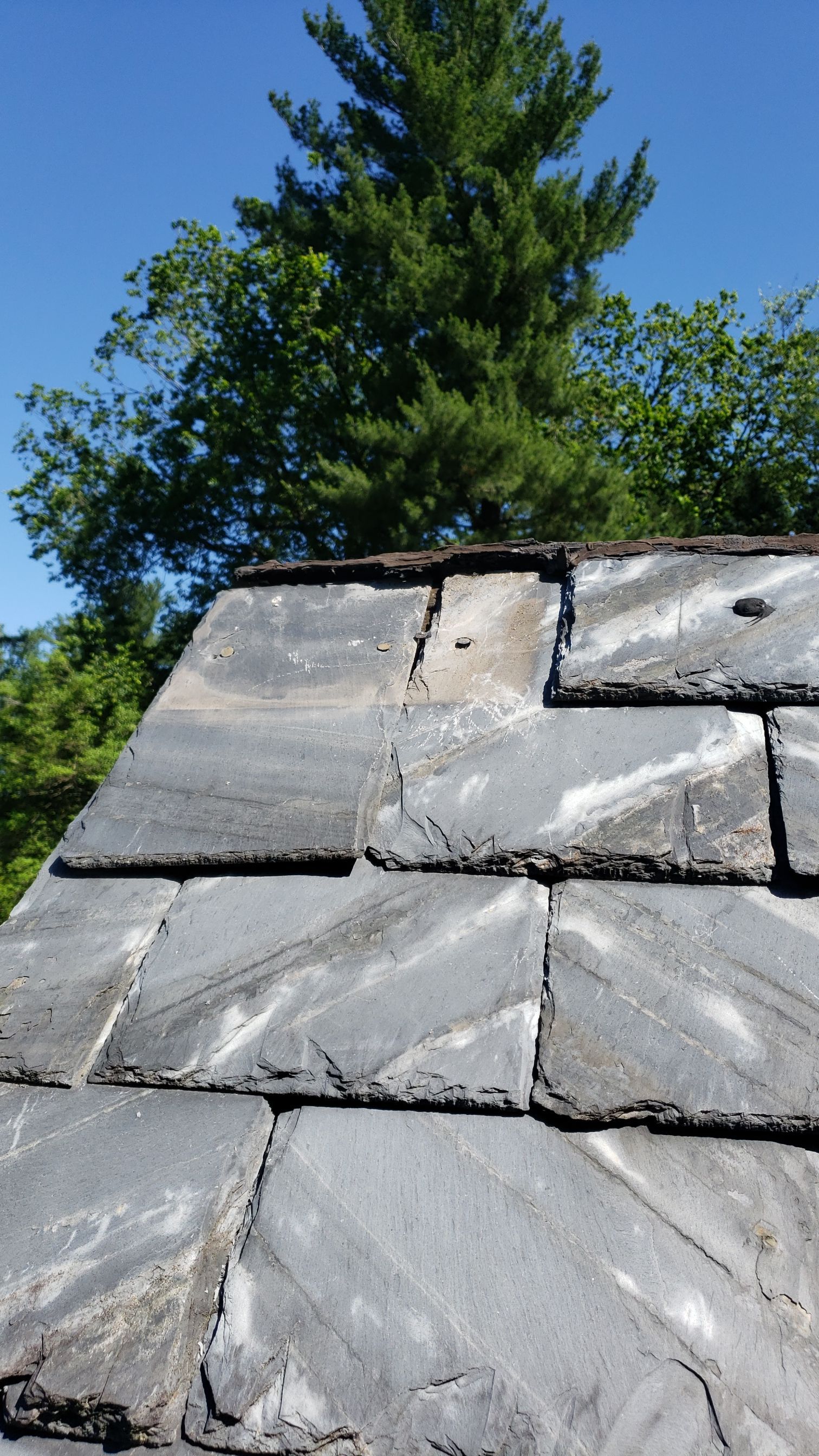 Slate repair in Guilford by Roof Right Inc