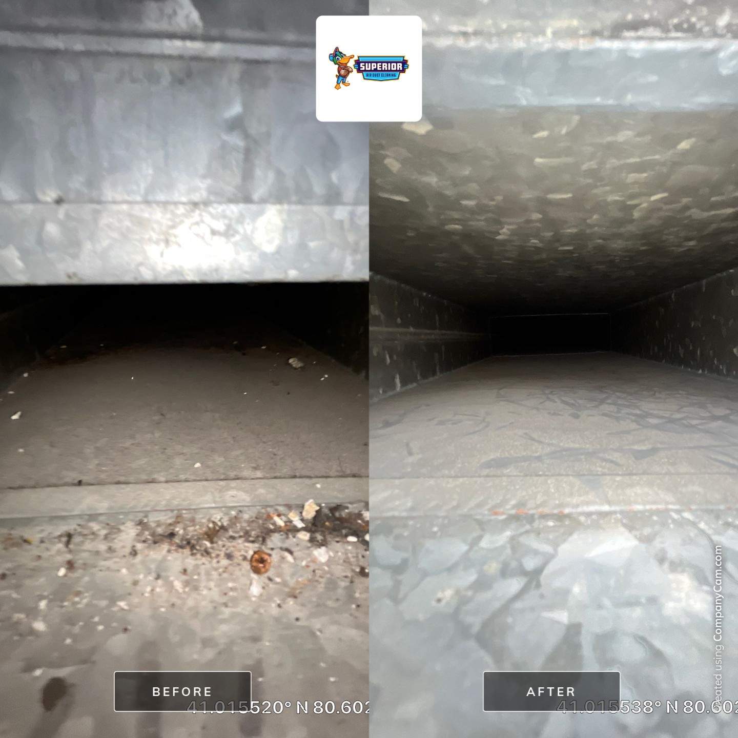 Air Duct Cleaning With a Vacuum Truck in Youngstown, OH by Superior Air Duct Cleaning