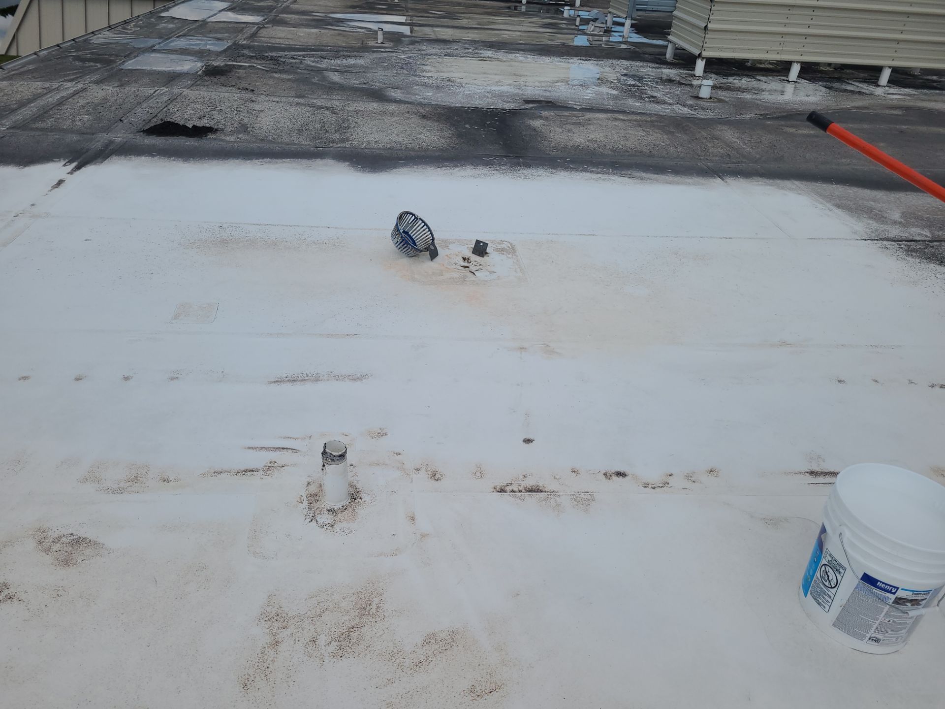 Reflective Silicone Roof Coating and Maintenance in Palm Beach Gardens by Aastro Roofing