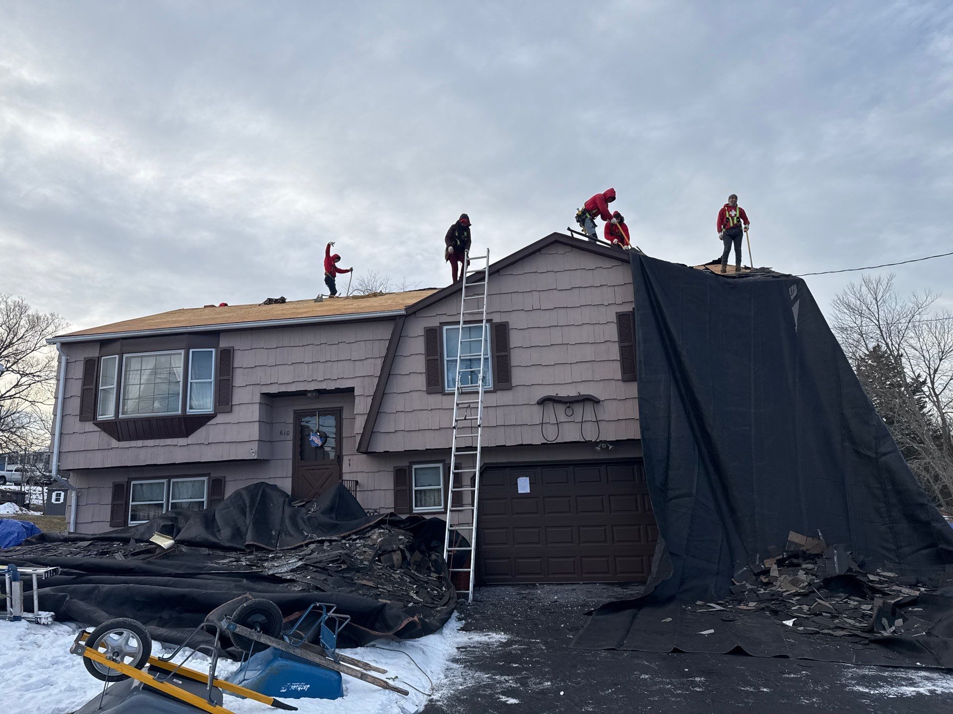 Residential Roofing Repair using GAF by Manny Construction LLC