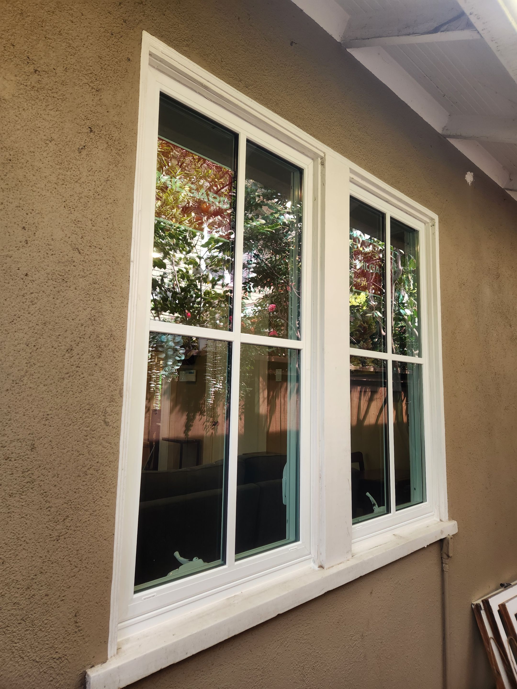 Window Installation using Milgard Ultra series, Fiberglass windows with SDL grids by American Window Company