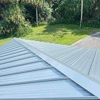 24ga 1" Nail-Strip Mill Finish  by Total Roofing System The Metal Roof Experts