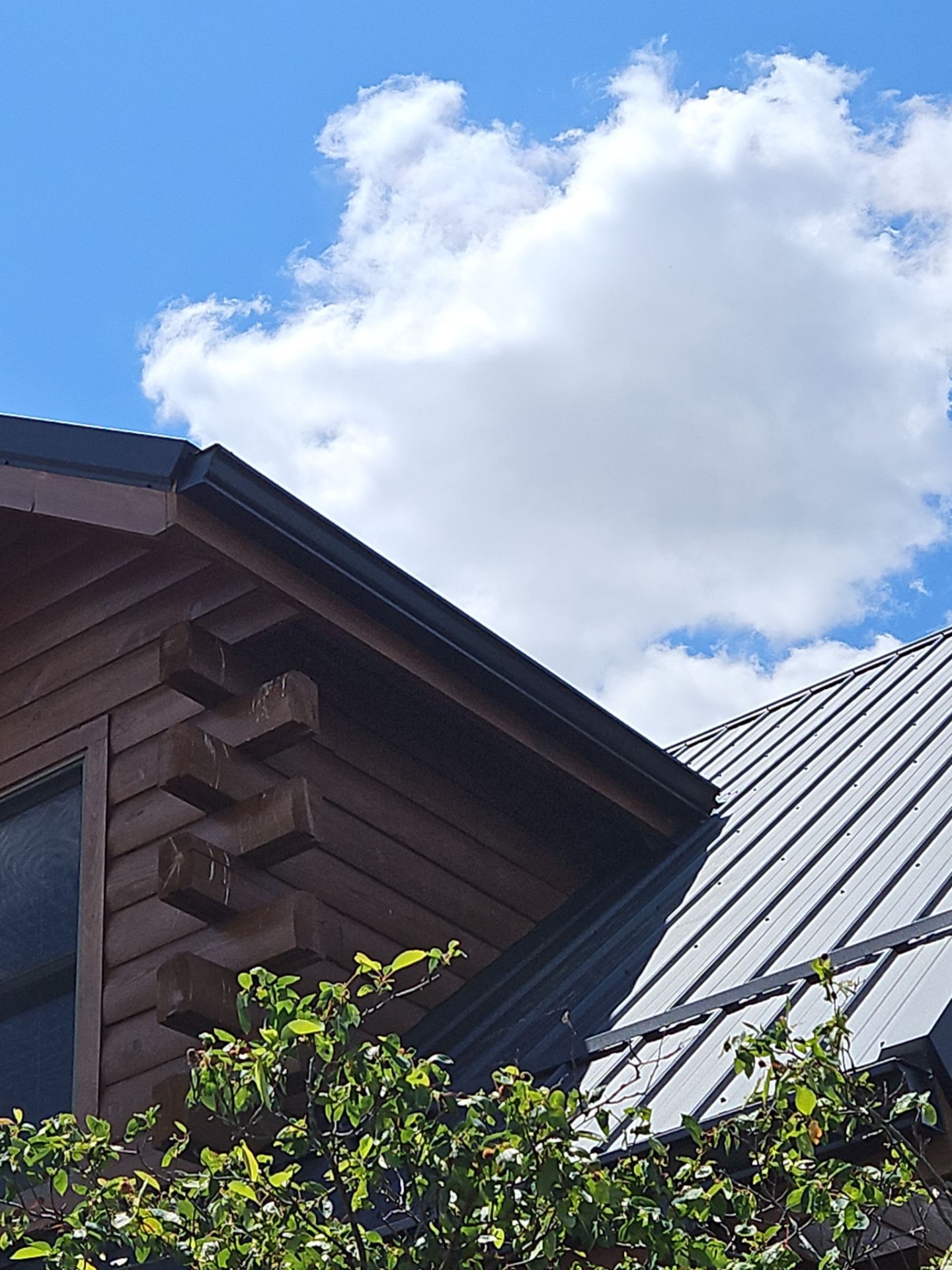 Residential Roofing Installation using Performance Panel Metal - Frost Black by RoofX 