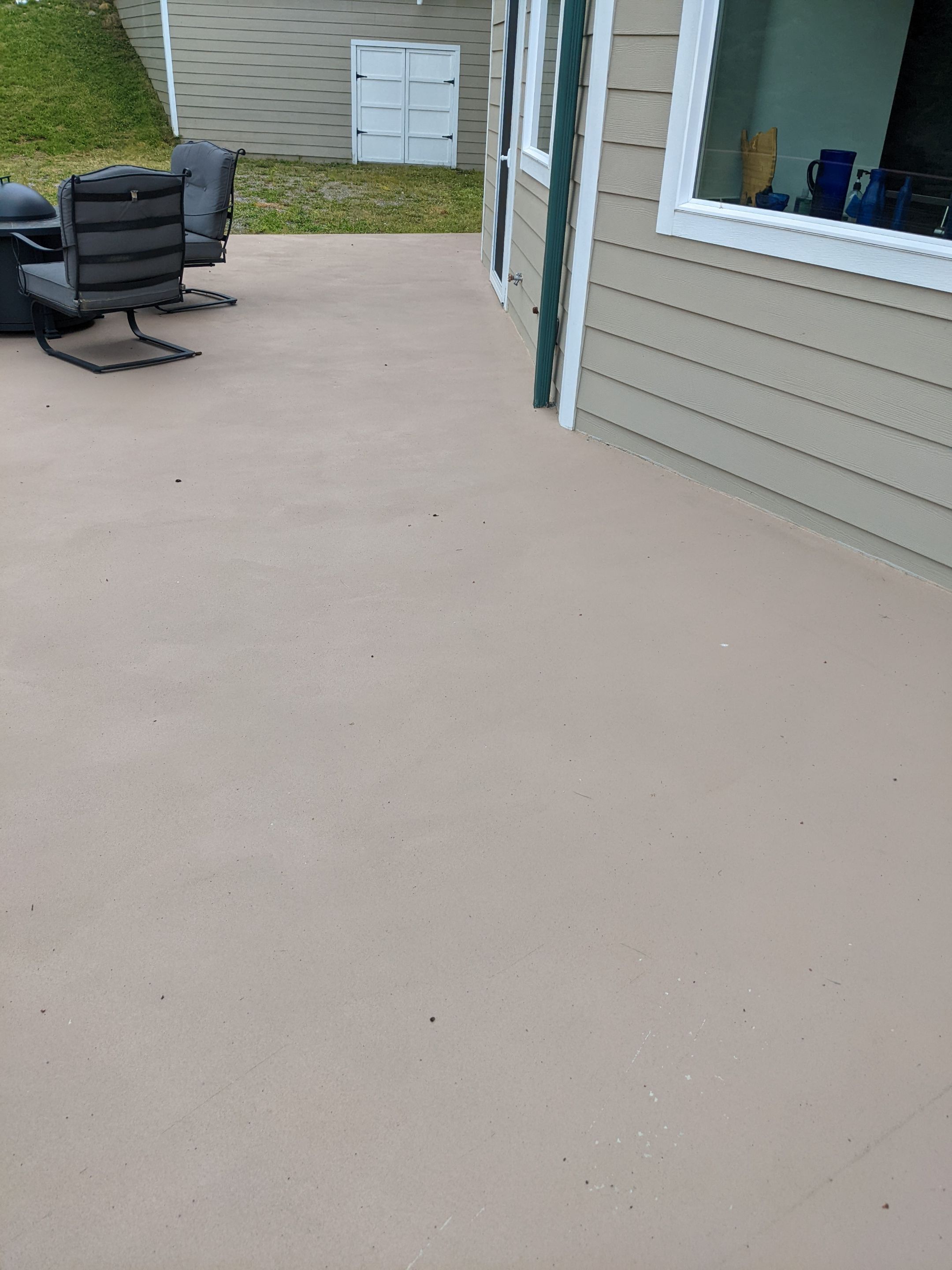 Patio Transformation using Greystone 1/8" by Croc Coatings, LLC