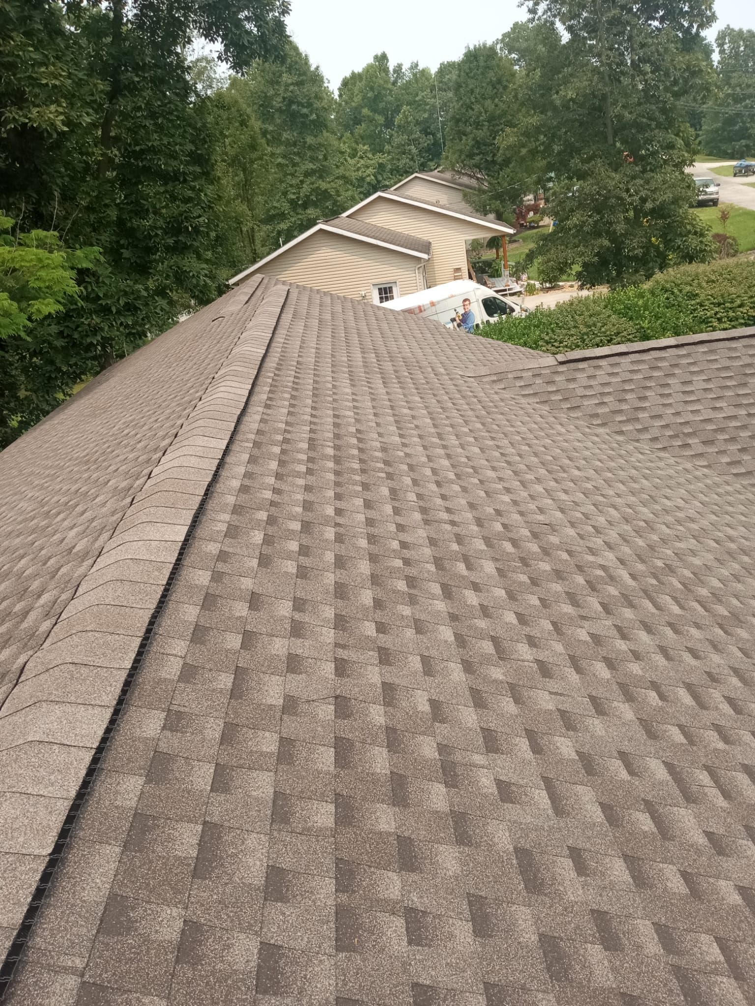 Residential Roofing Installation using GAF Timberline HDZ by Rainstoppers Roofing