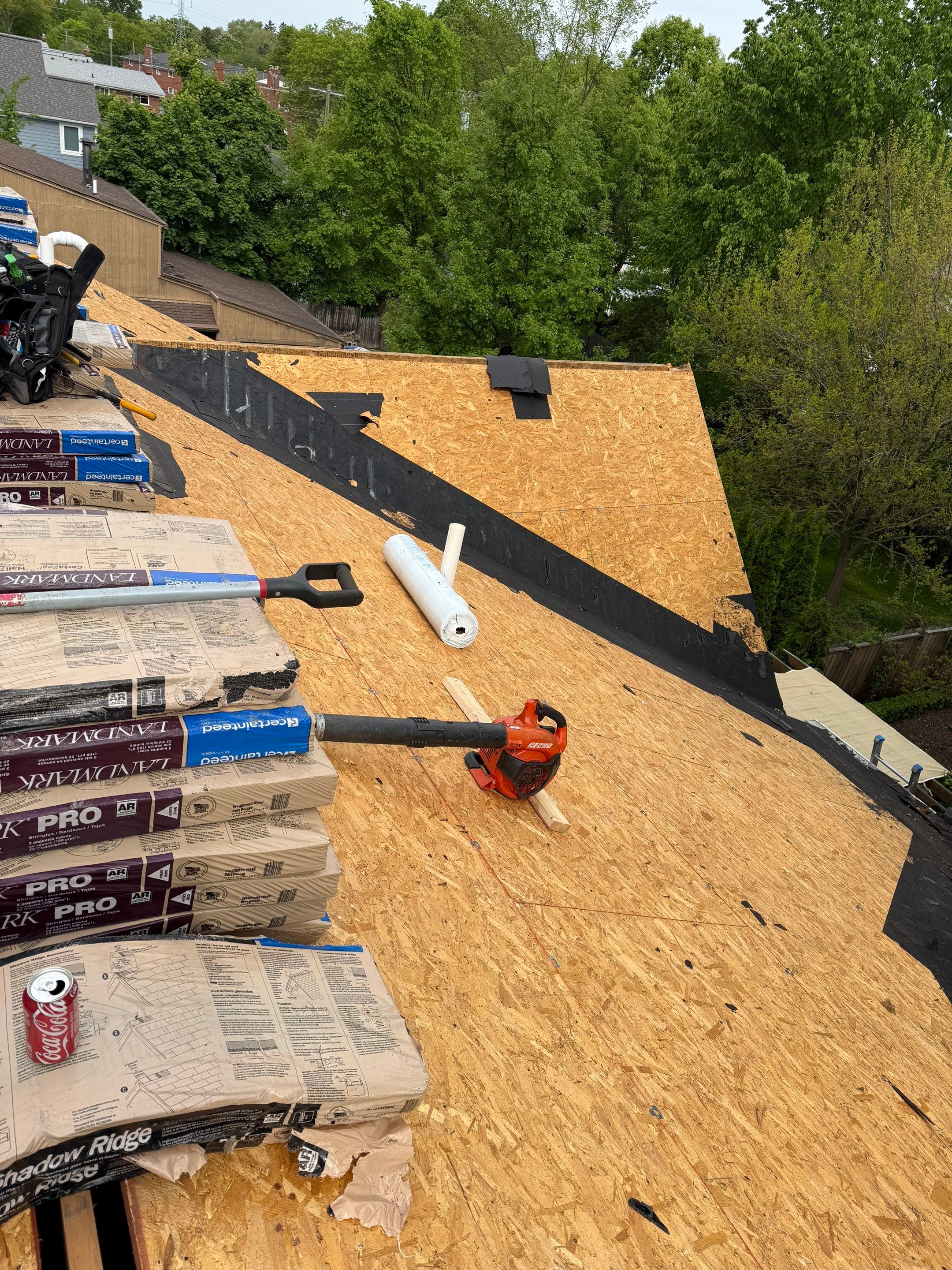 Project in Birmingham by Eave Roofing