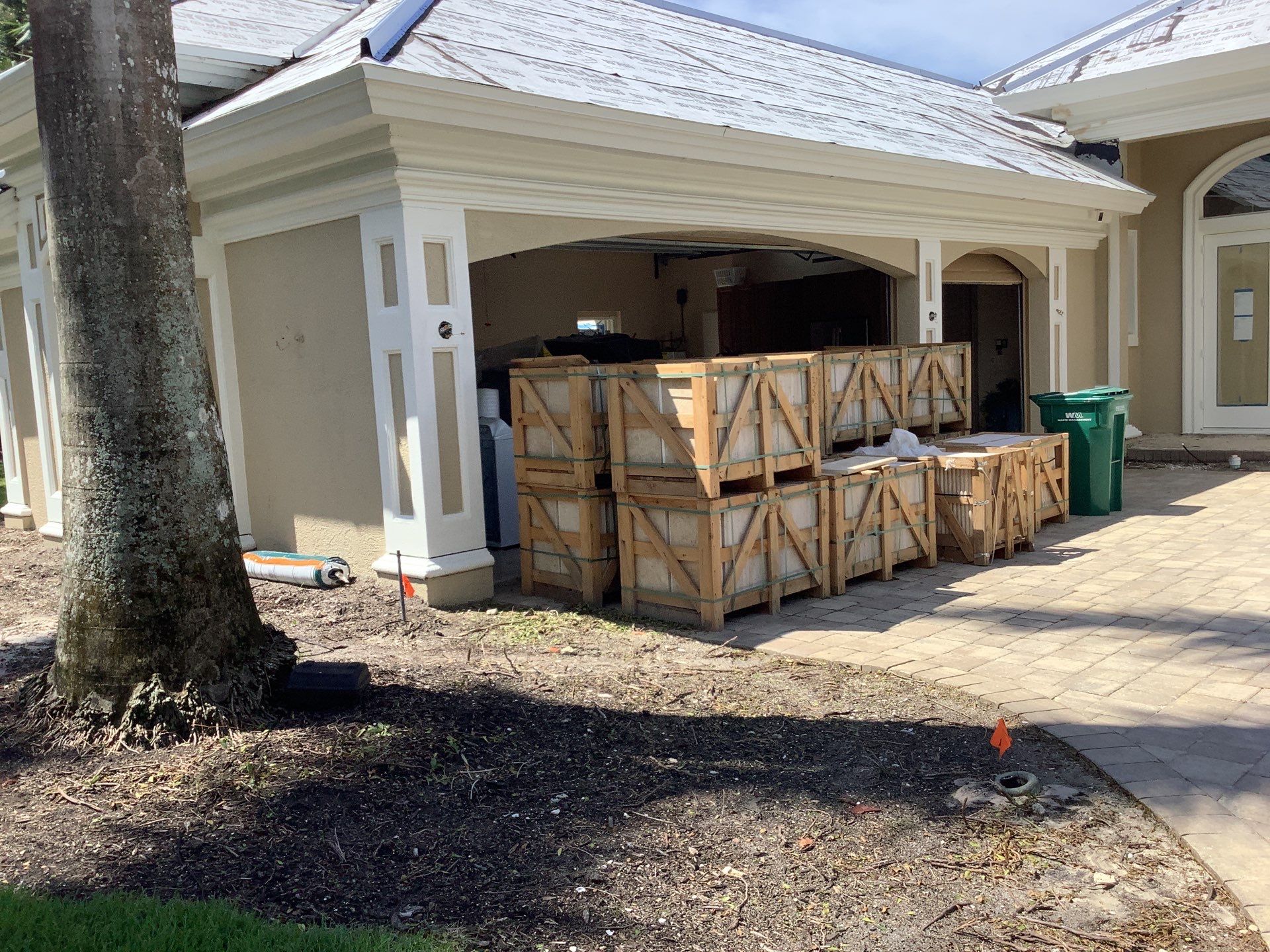 Splash Guard installation in Naples FL by Gutter Professors