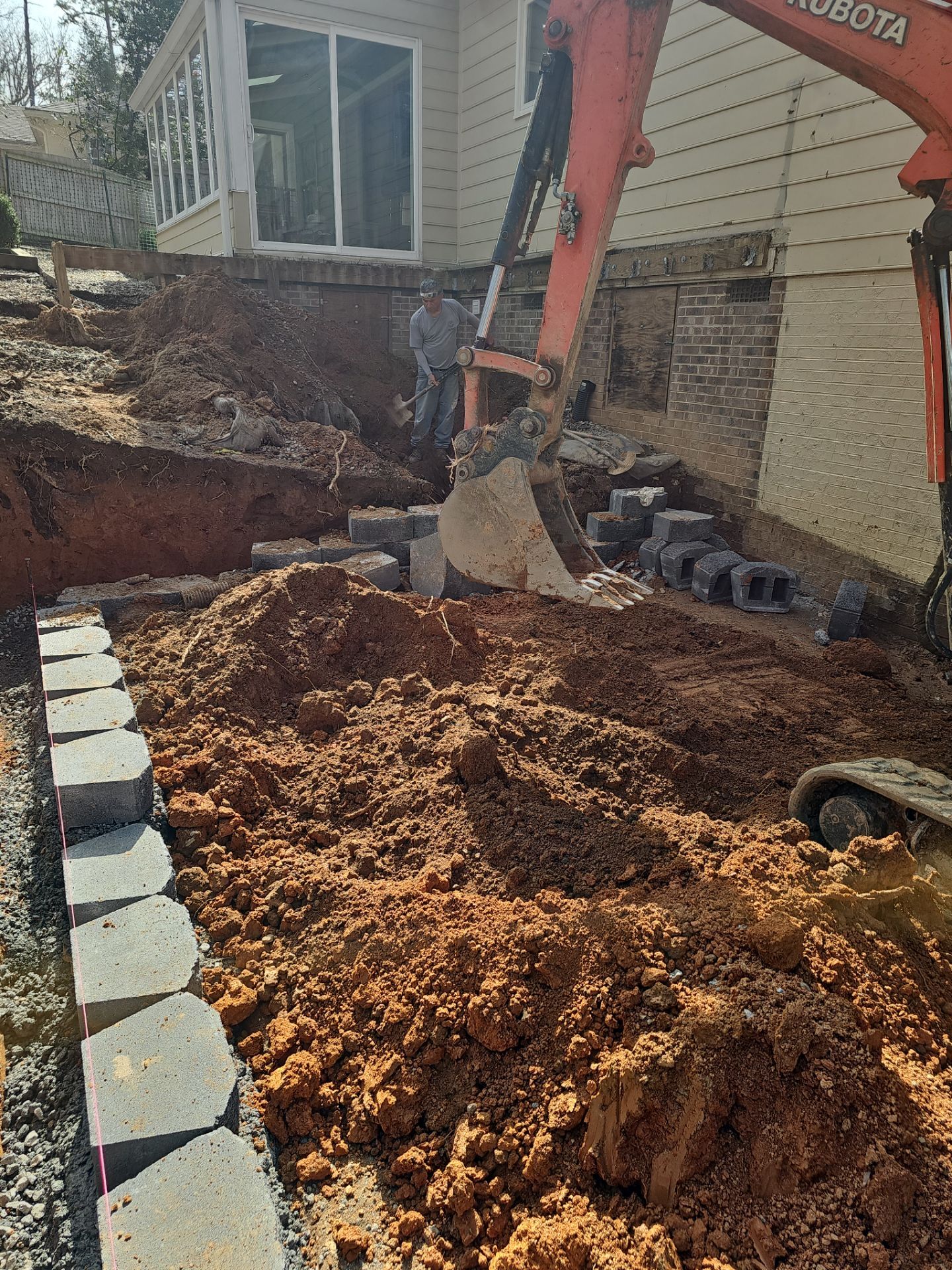 New Deck Construction & Site Improvements by Billy Weatherspoon Contractor