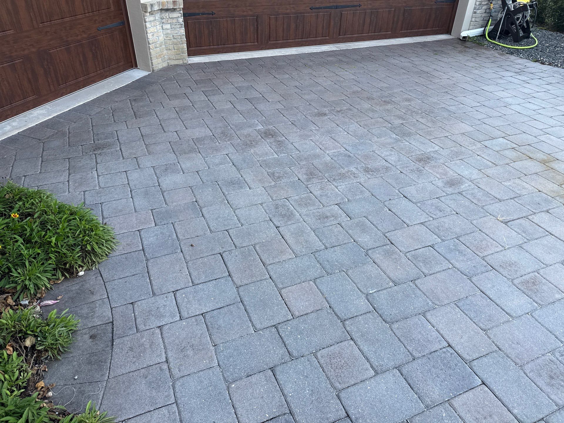 Flat Tile Roof, Paver Pool Deck & Driveway Cleaning | Cove at Twin Rivers, Parrish FL by Sunshine AquaWash