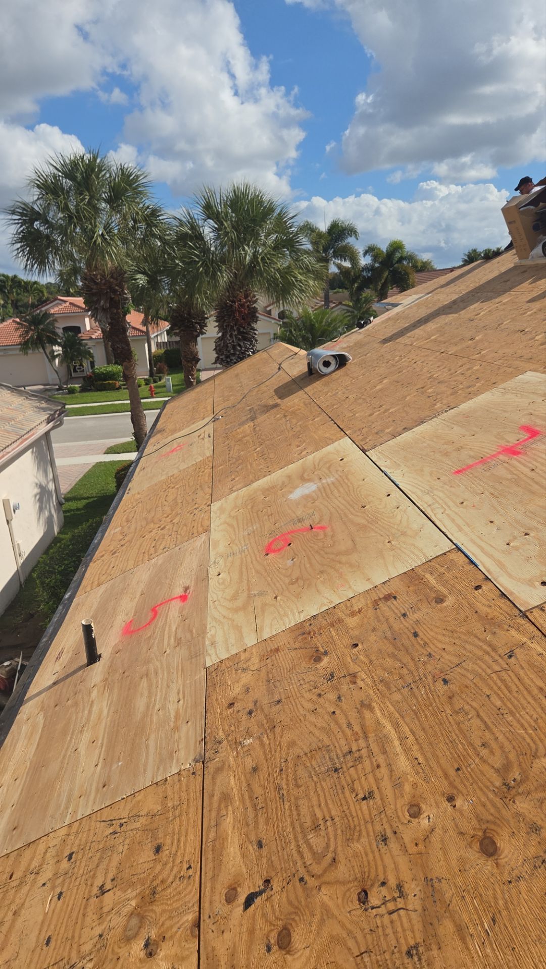 Residential Concrete Tile Roof Replacement and Fascia Repair in Boca Raton by Aastro Roofing