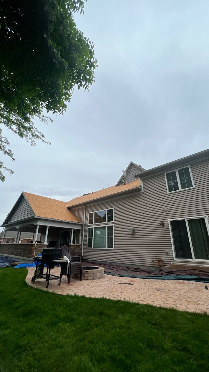 Residential Roofing Installation using GAF Timberline HDZ Cedar Falls by Nitro Roofing and Construction