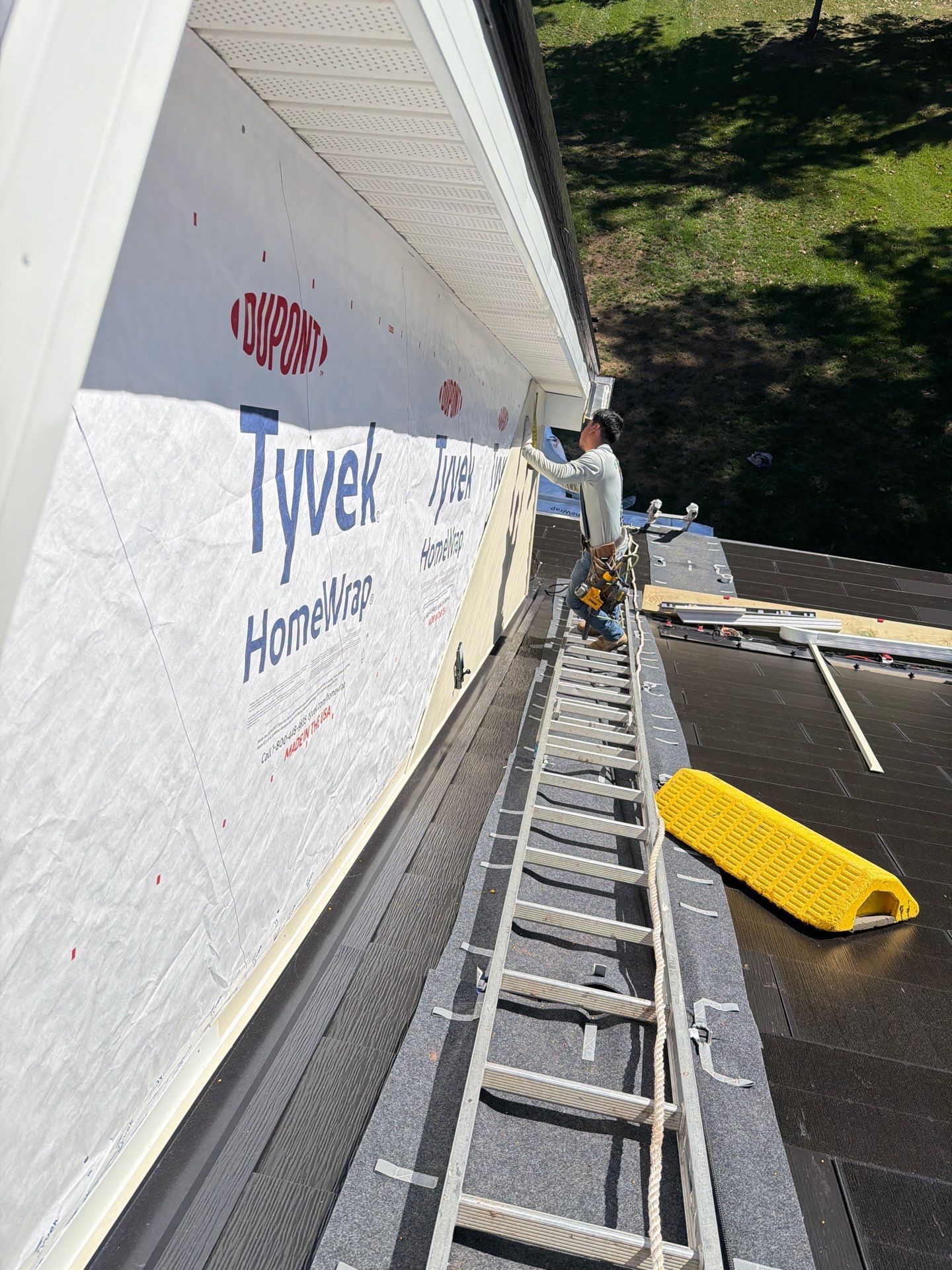 Beautiful James Hardie Siding & Tesla Solar Roof by American Home Contractors