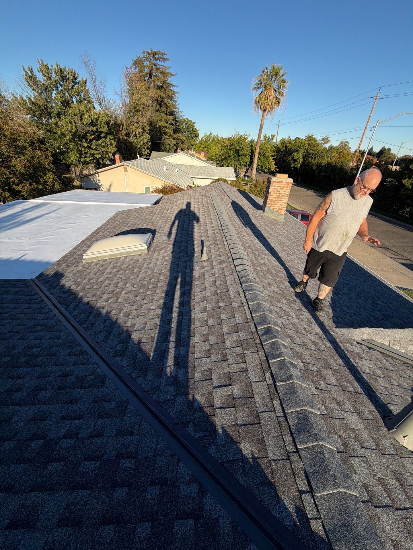 Residential Reroof using GAF by Nextop Roofing