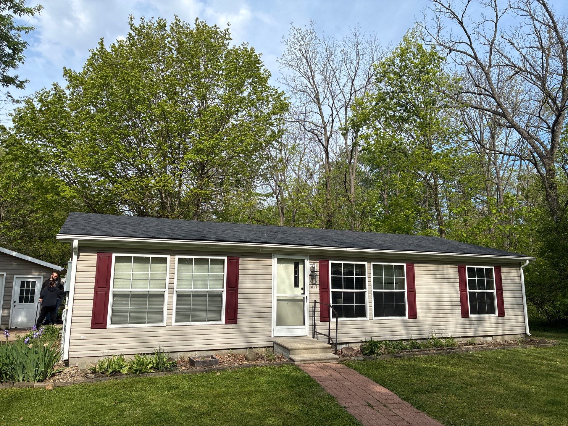 Project in Cambridge City, IN by Rodeffer Roofing INC