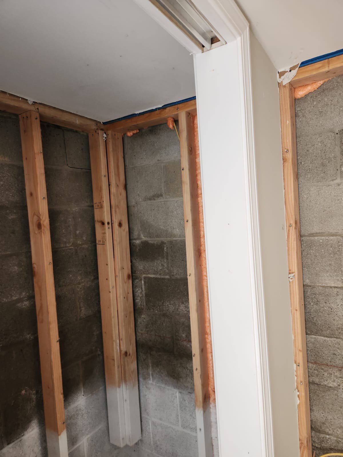 Interior French Drain & Wall Vapor Barrier Boonton NJ by Pure Service Pro, LLC 
