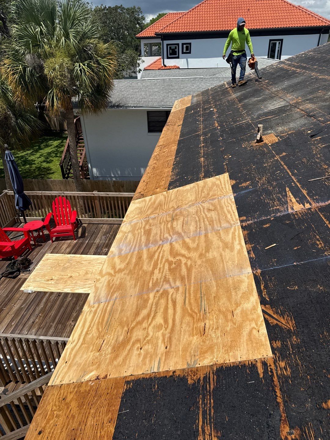 Project in St. Petersburg 33703 by Mitchell Roofing Company LLC 