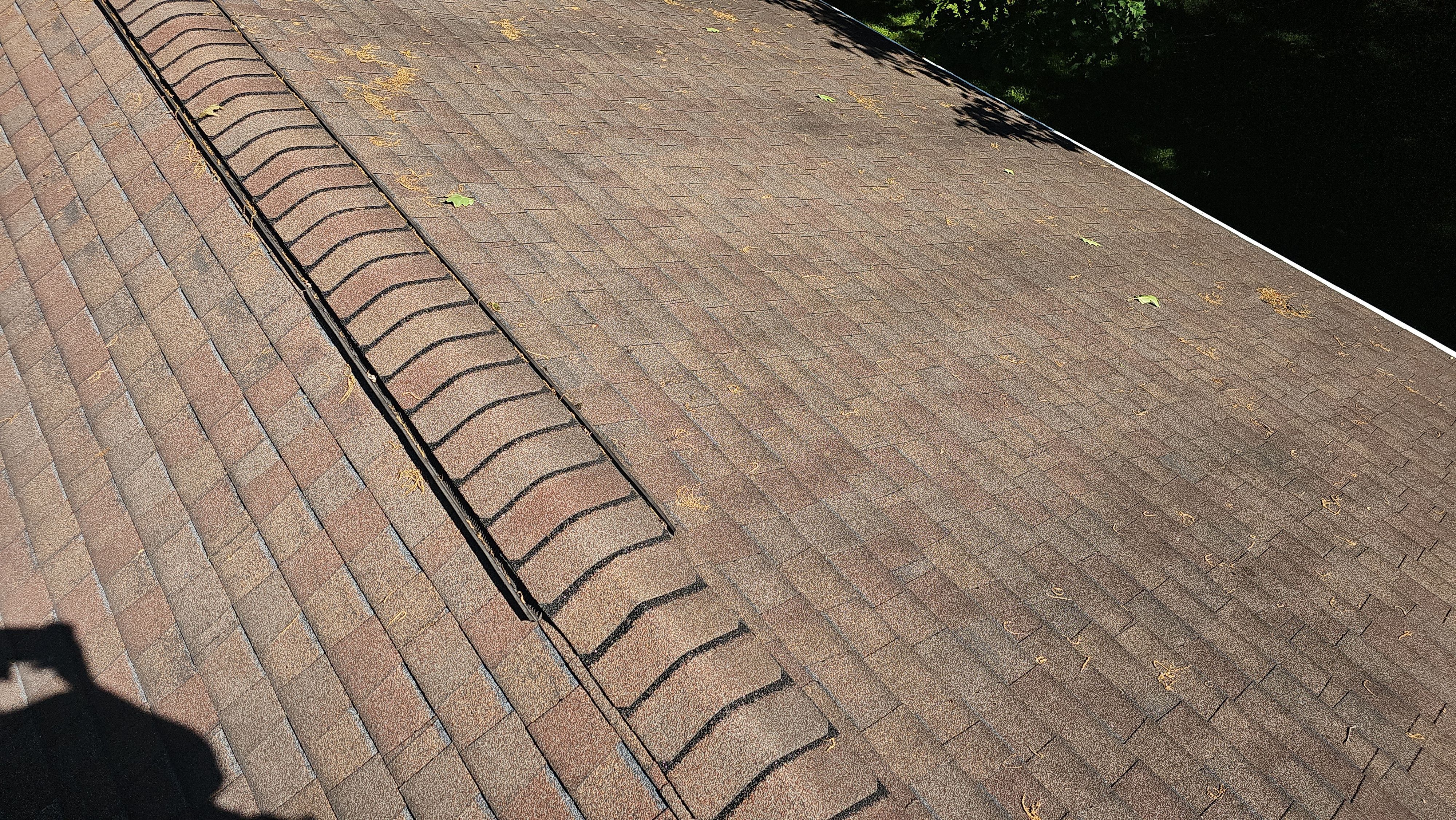 Atlas Pinnacle, Color, Woodland Green, Drip Edge, Color, White by Eagle Eye Roofing