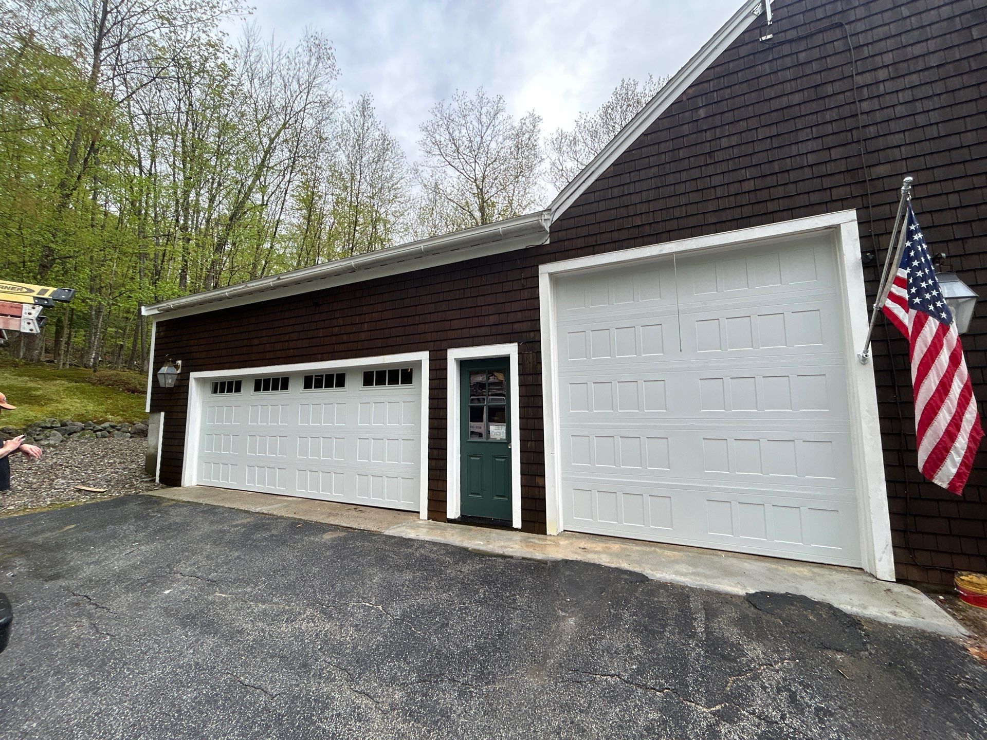 Door Installation using Raynor Encore Garage Door by Keene Door