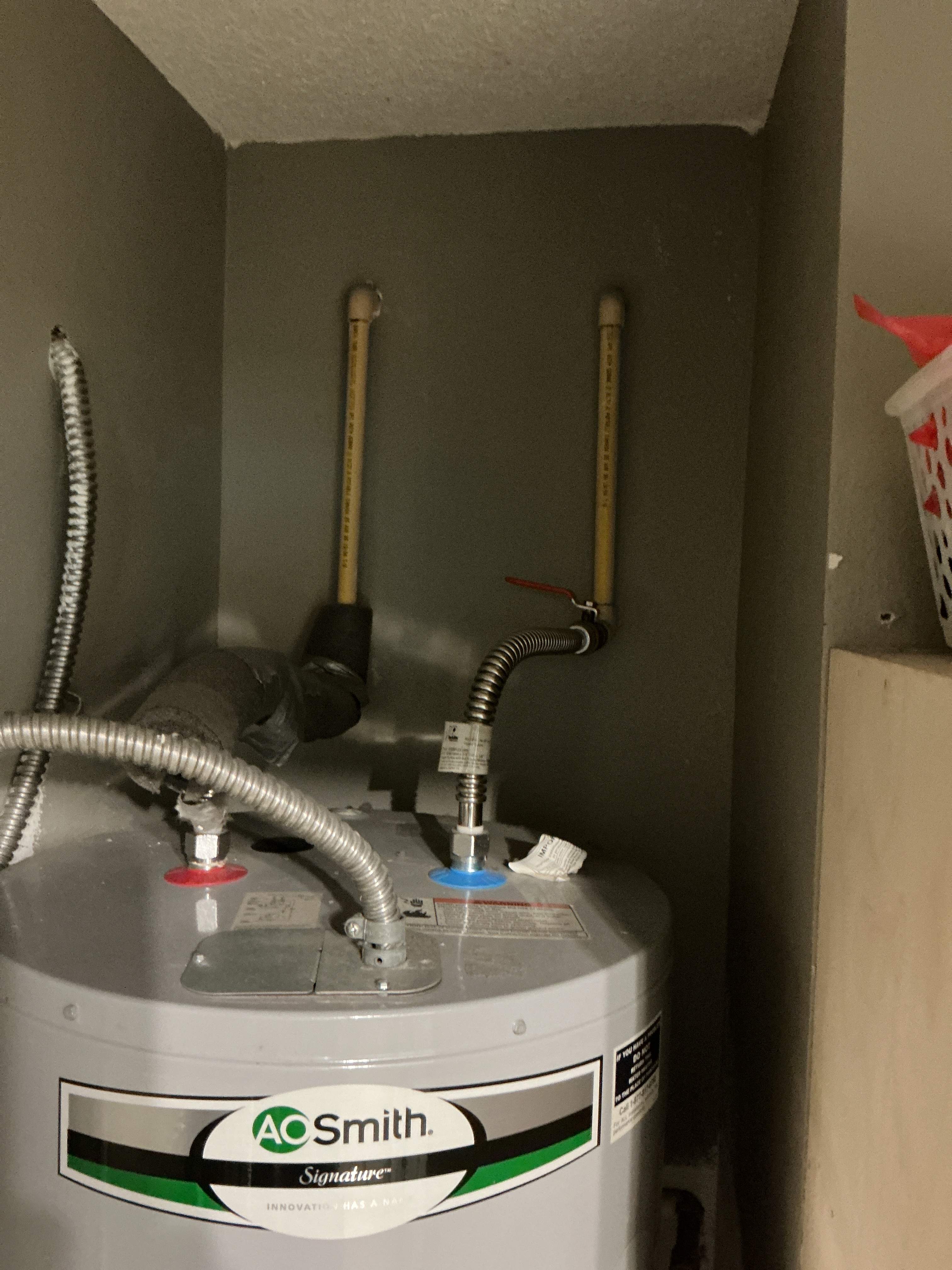 Garbage disposal install with water line repair by Elite Trade Services LLC