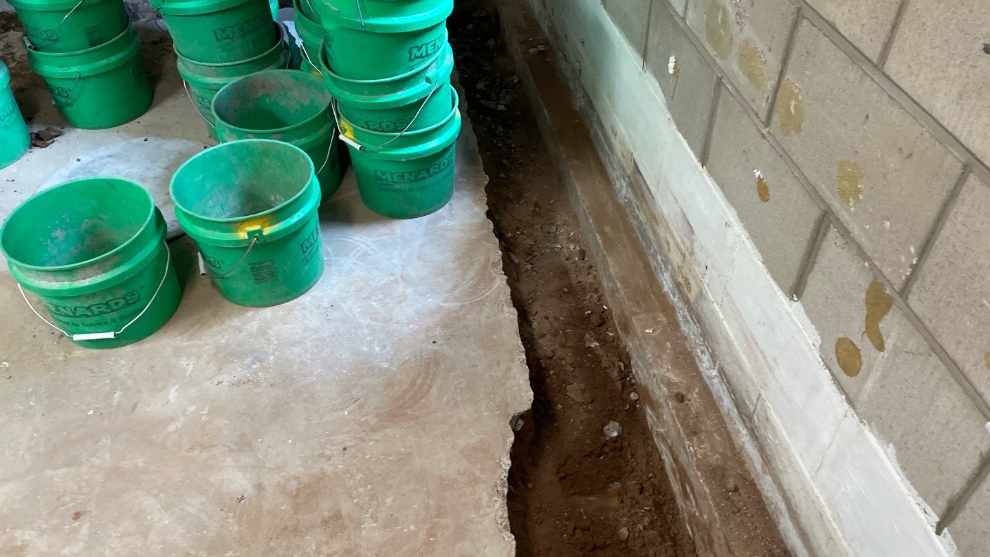 Interior Drain Tile & Sump System in St. Paul, MN by Waterproofing Northeast