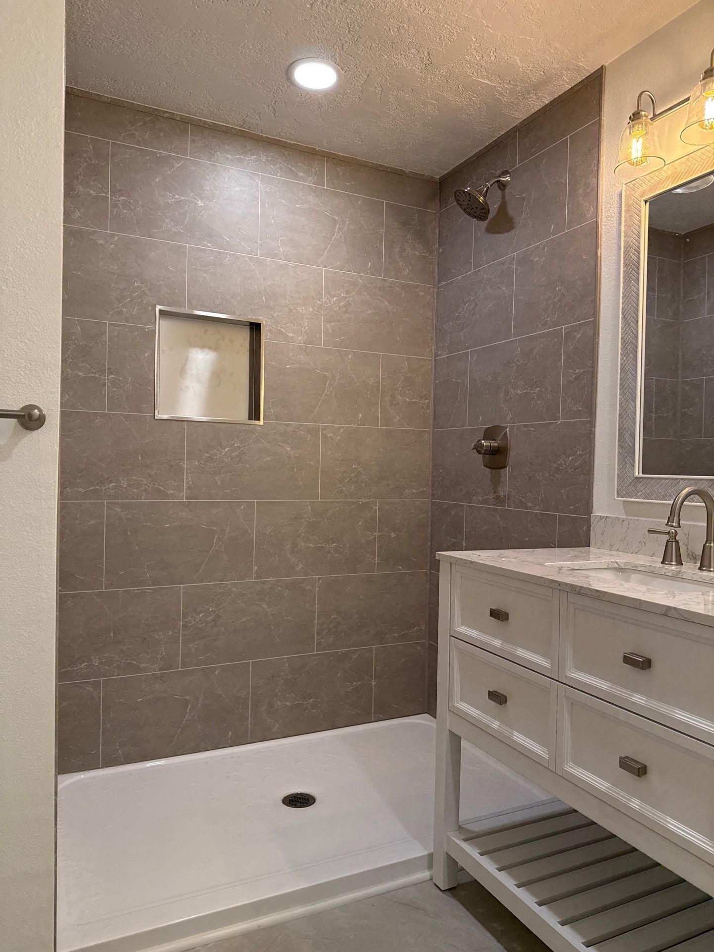 Bathroom Remodel in Lincoln City, Oregon by American Made Construction