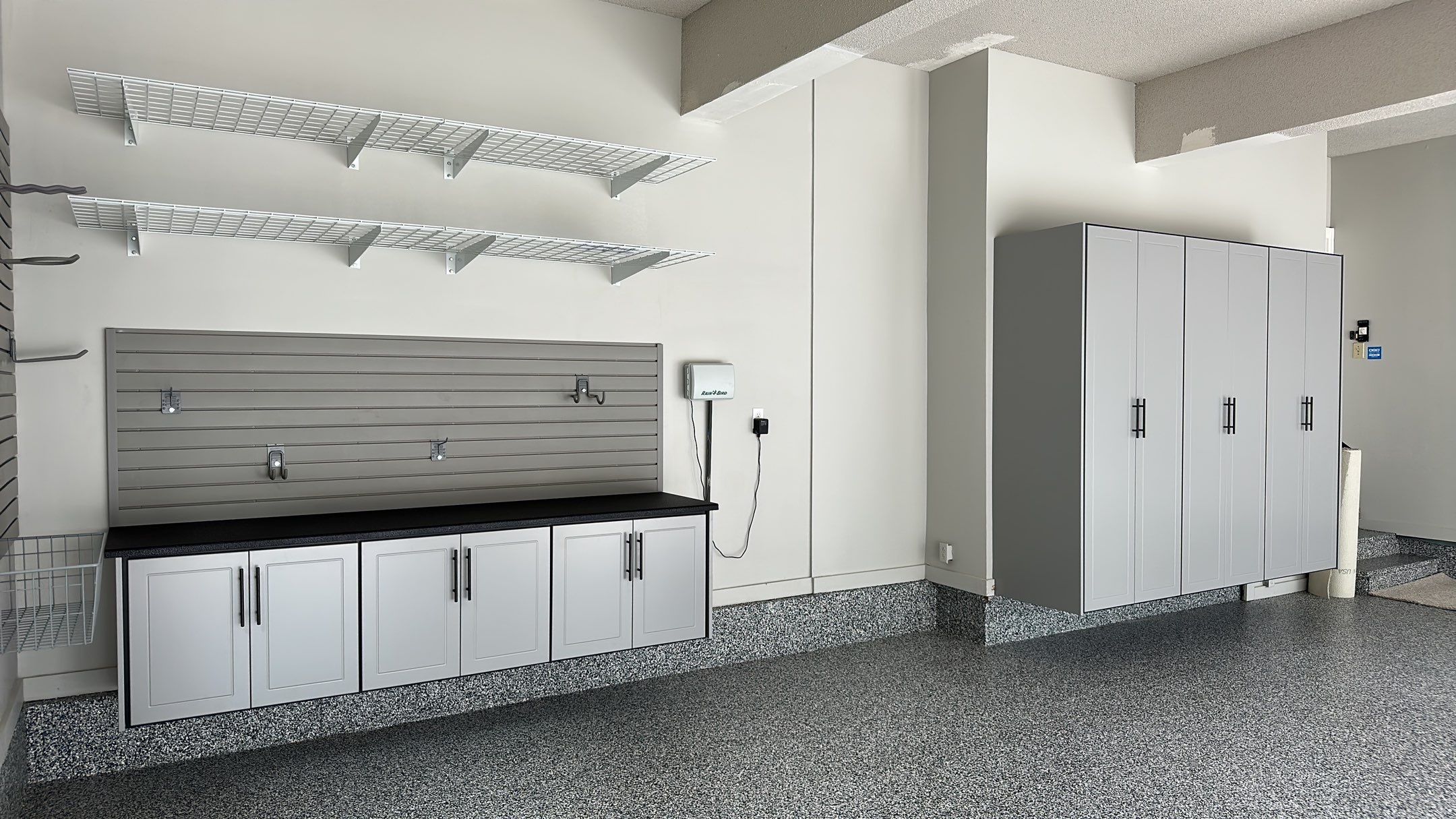 Julie H. upgraded her garage with our cabinets and wall storage options  by Banner Garage