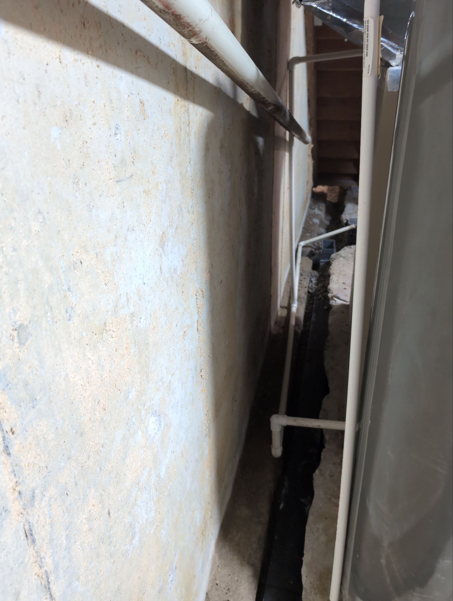 Interior Basement Waterproofing System and Egress Window Installation by Toledo Basement Repair 