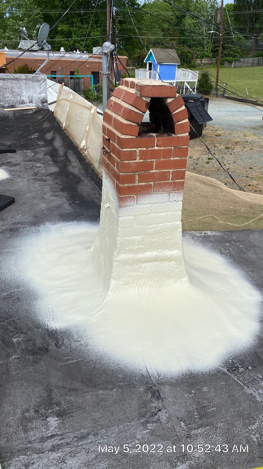 Spray Foam Roof  by Just In Time Roofing and Restoration