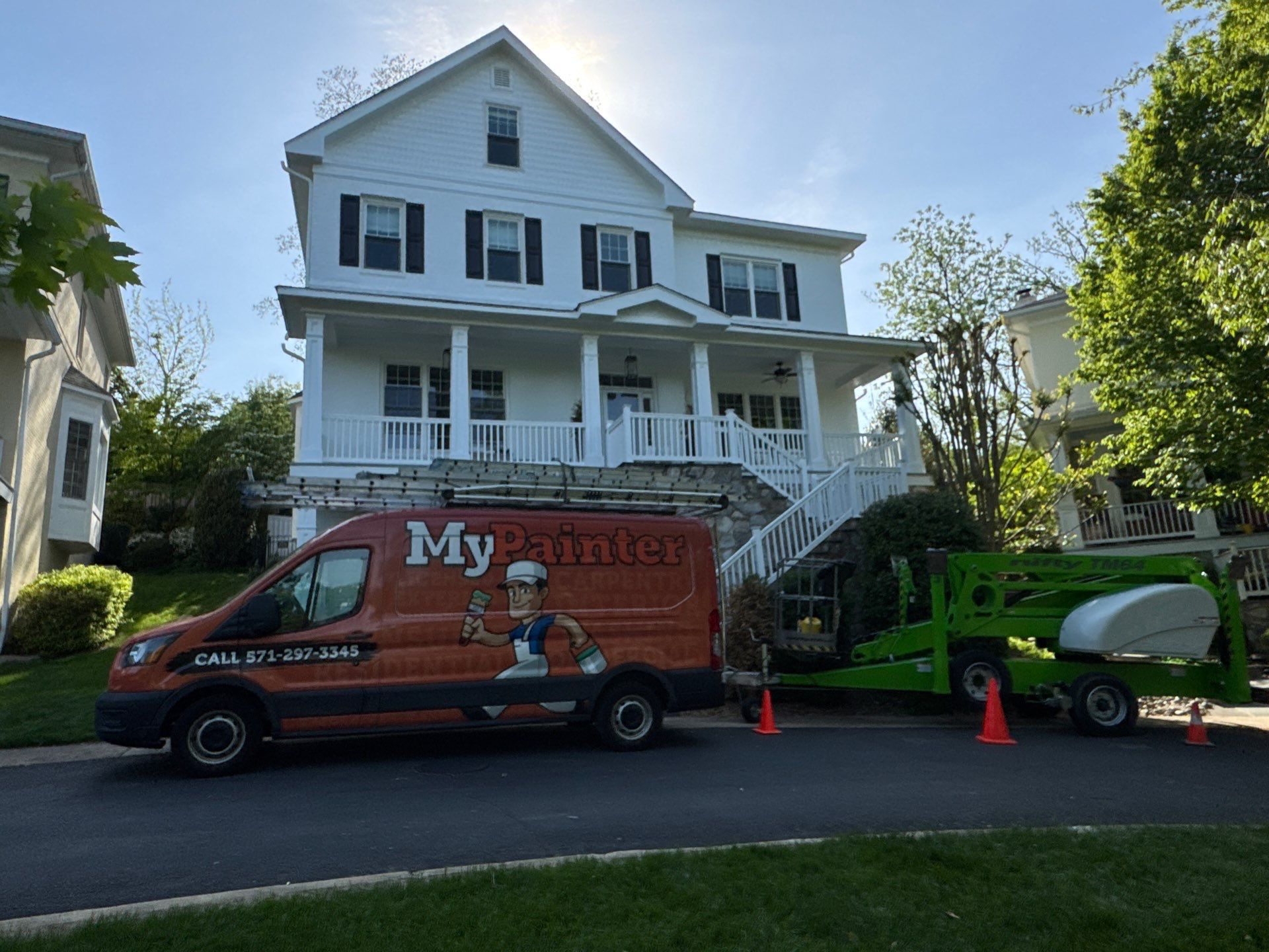 Exterior House Painting in Arlington, VA by My Painter 