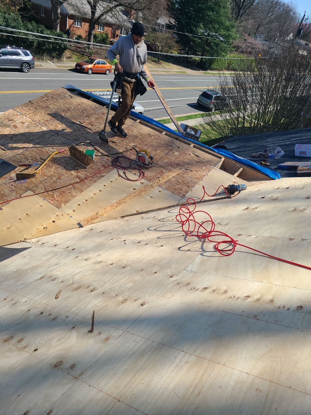 Arlington CertainTeed Landmark Pro Roof in Max Def Moire Black by RM Banning, Inc.