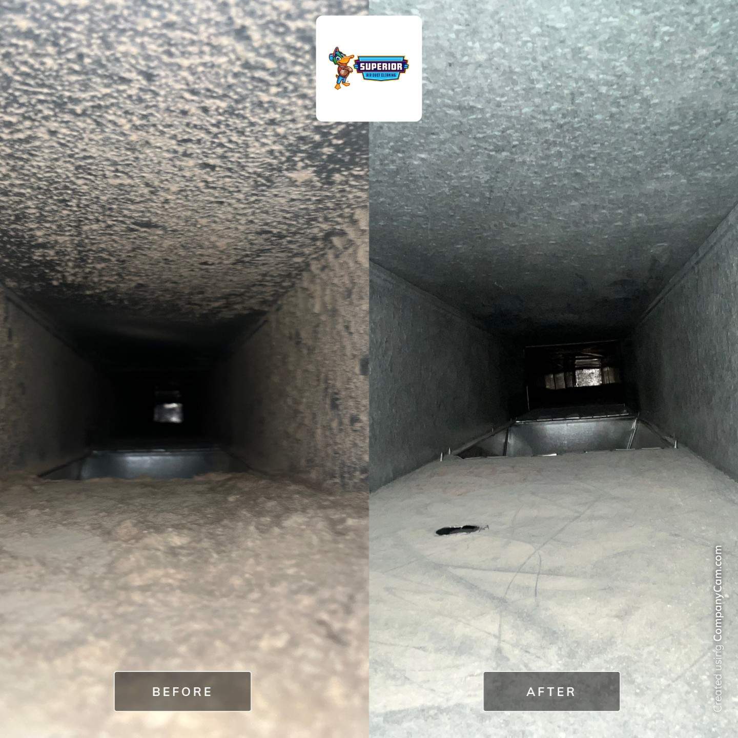 Air Duct Cleaning With a Vacuum Truck in Darlington, PA by Superior Air Duct Cleaning