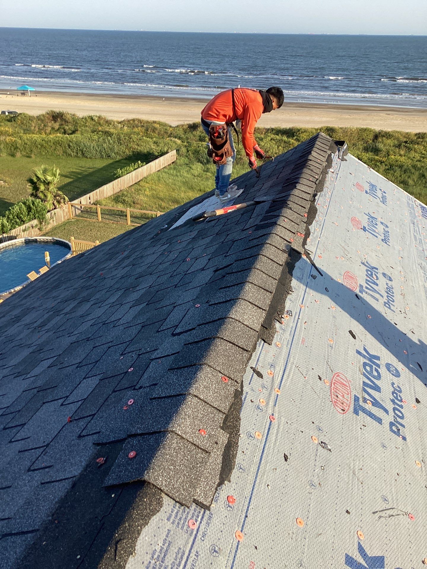 Residential Roofing Repair using Owen's Corning Duration (Lifetime) Shingles by Roof Repair Company