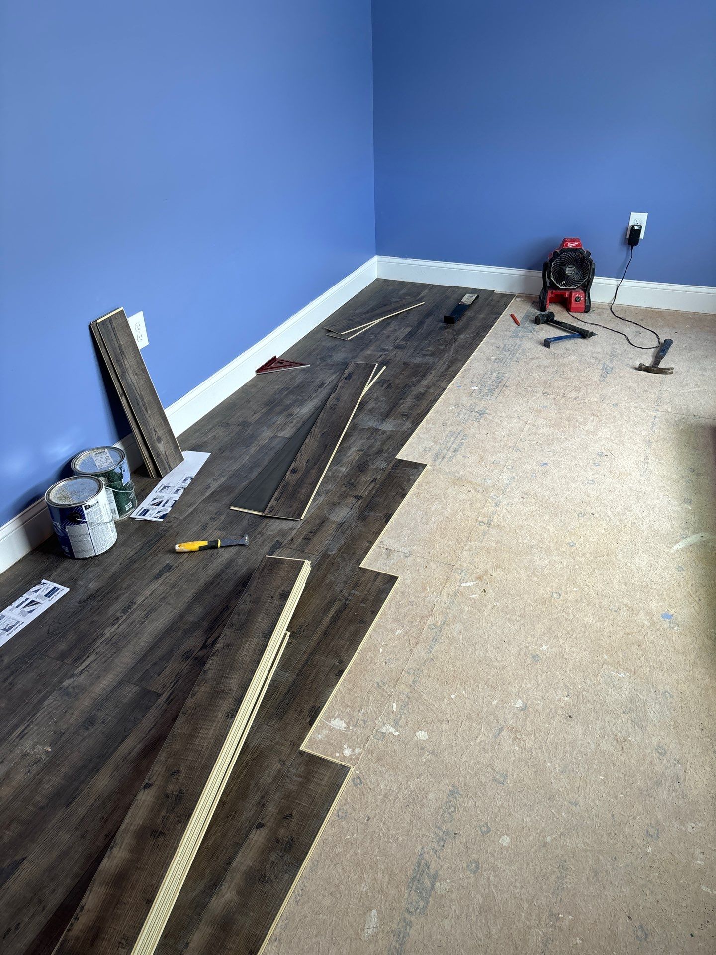 Interior Remodel & Basketball Goal Installation – Middletown, DE by Laser Focused Solutions LLC