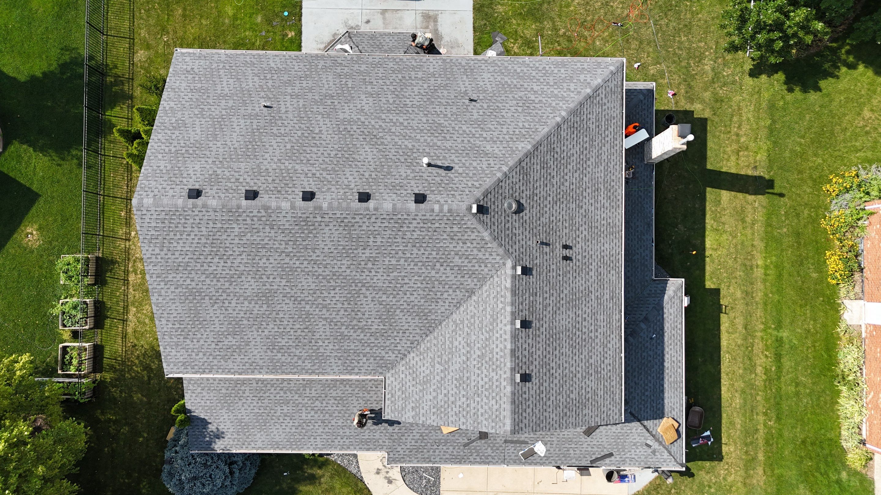 Roof and gutters replacement by Optimal Home Improvement 