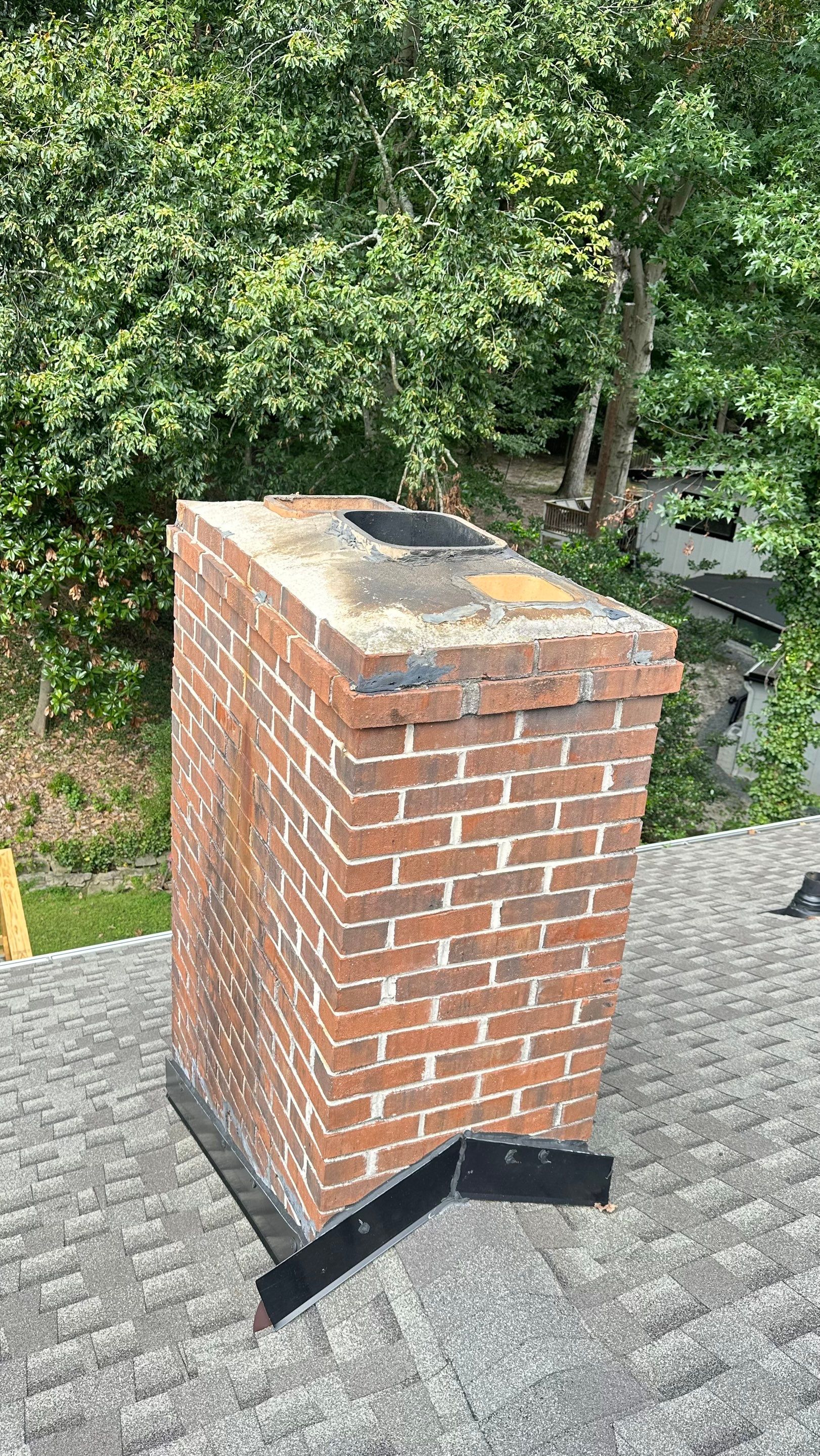 Queens Way Chimney Replacement  by Dom Roofing & Restoration