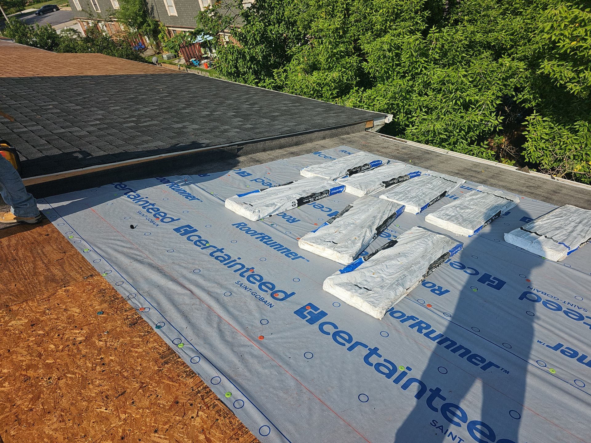 Roof Replacement - Colonial Slate by Winchester Roofing
