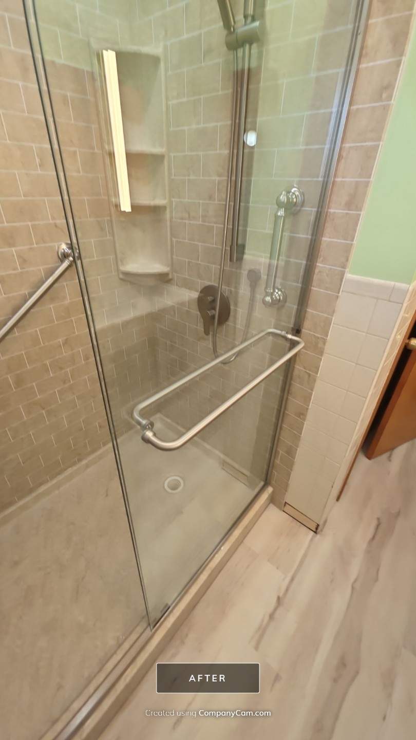 Tub to Shower Remodel by BathPlanet SW Virginia
