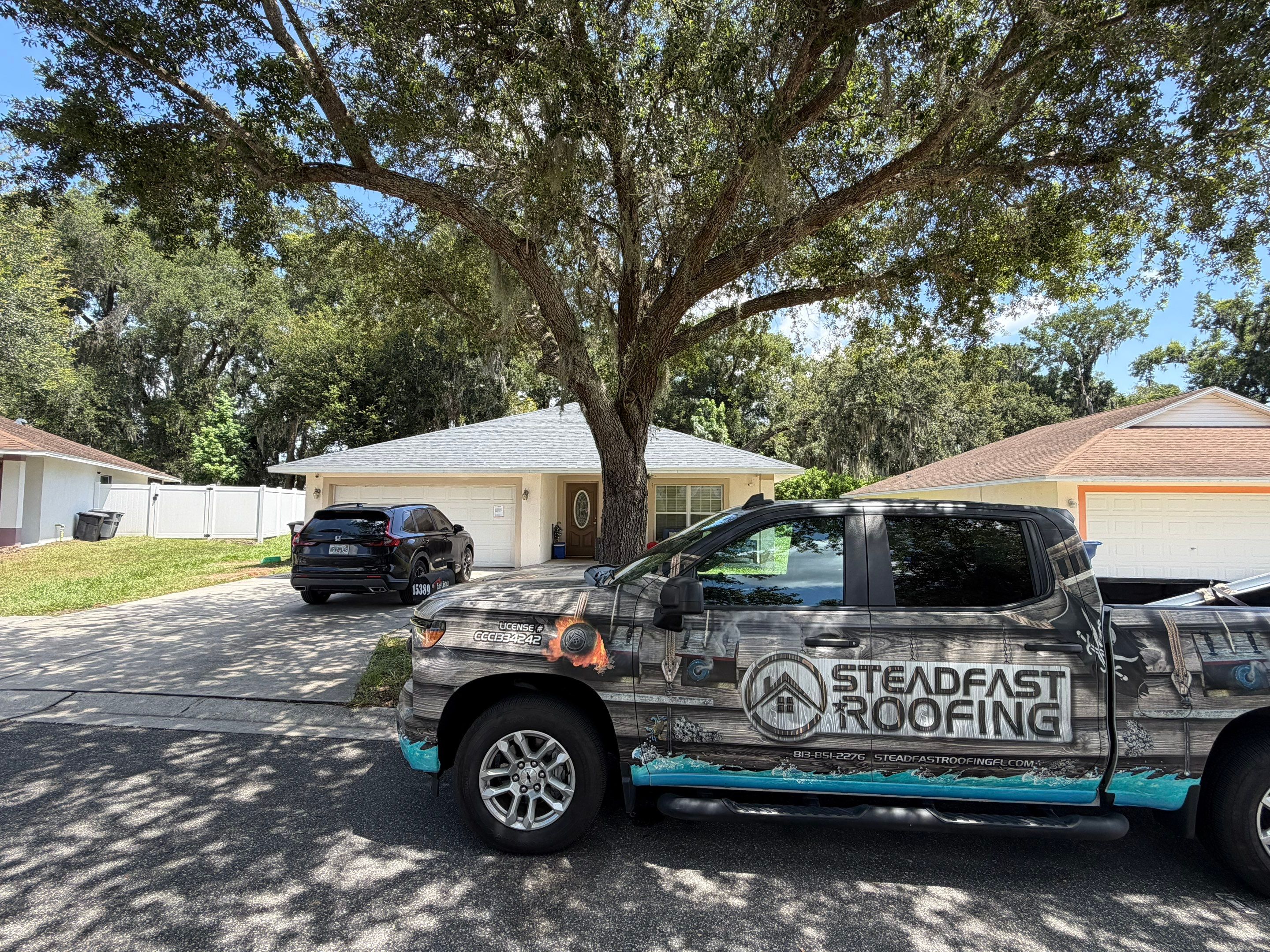Roof Replacement in Dade City, FL by Steadfast Roofing 