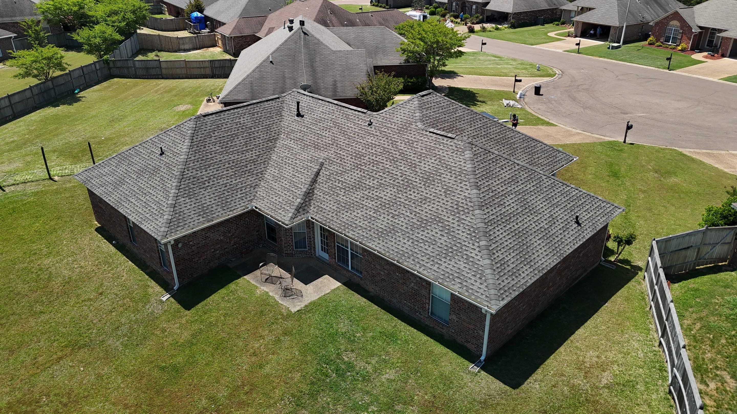 GAF 50-Year Weathered Wood by Roberson Construction LLC