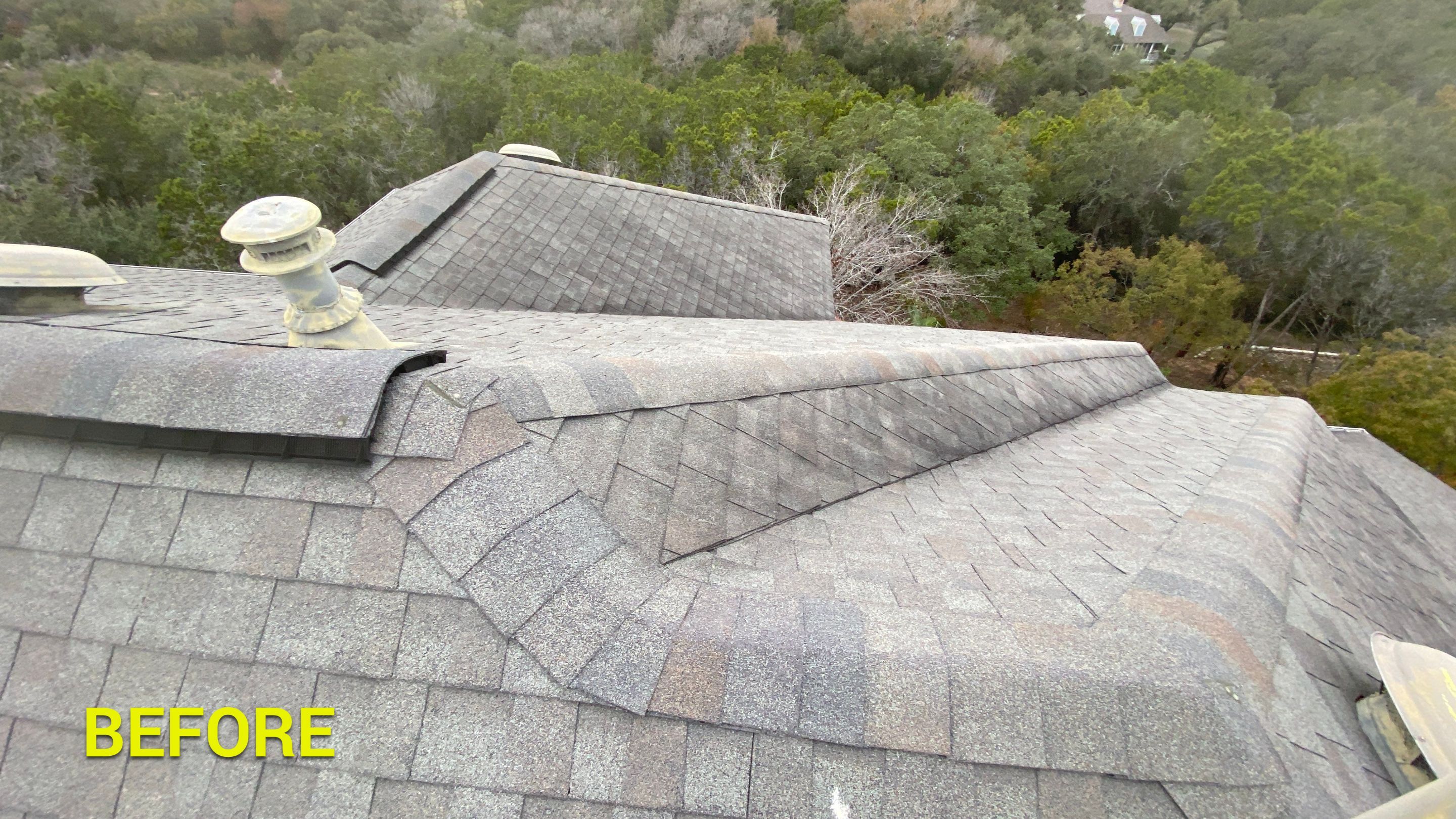 Residential Roof Replacement using GAF - HDZ - Slate by Action Exteriors