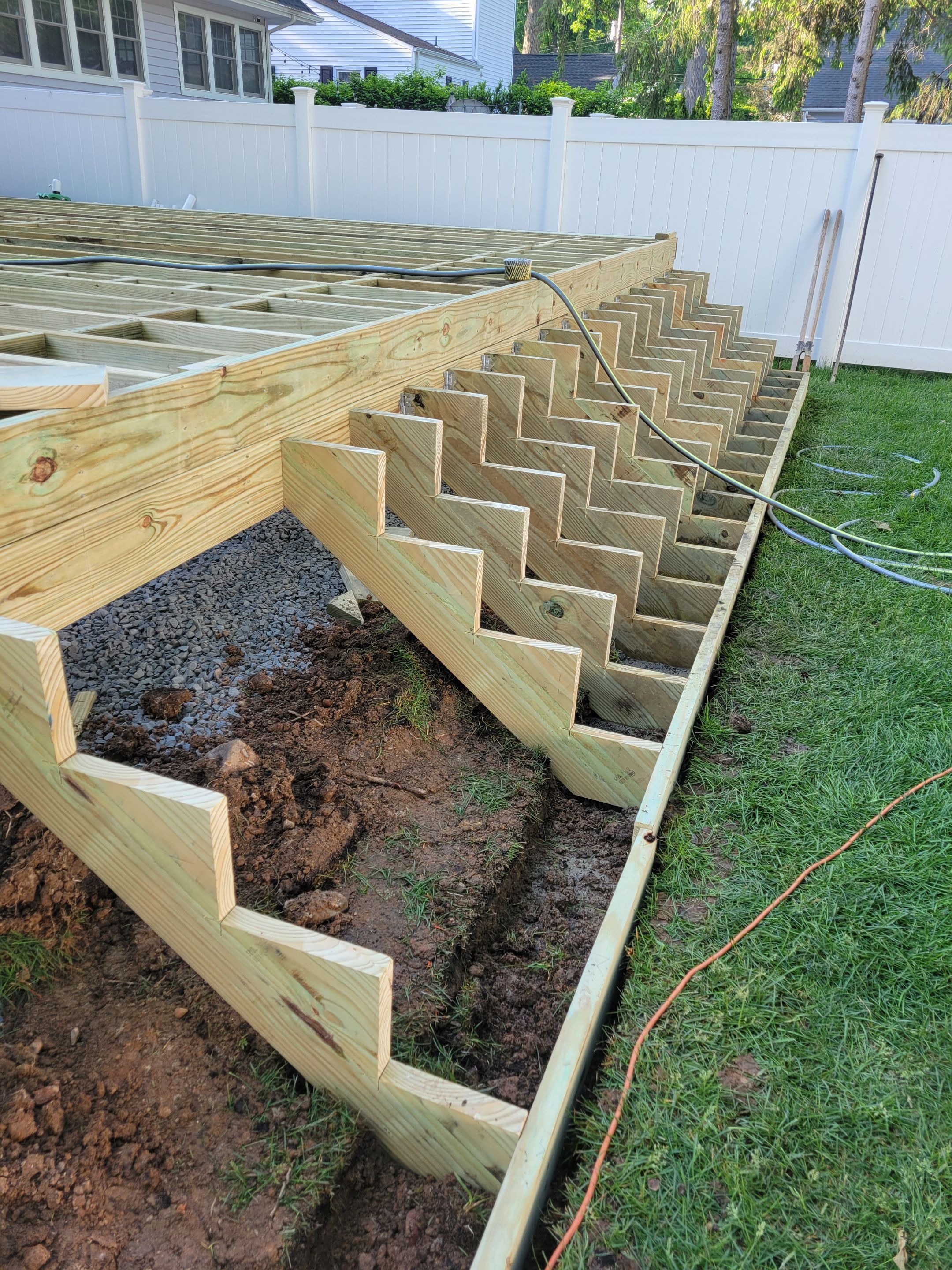 New Deck In River Edge  by deck guardian