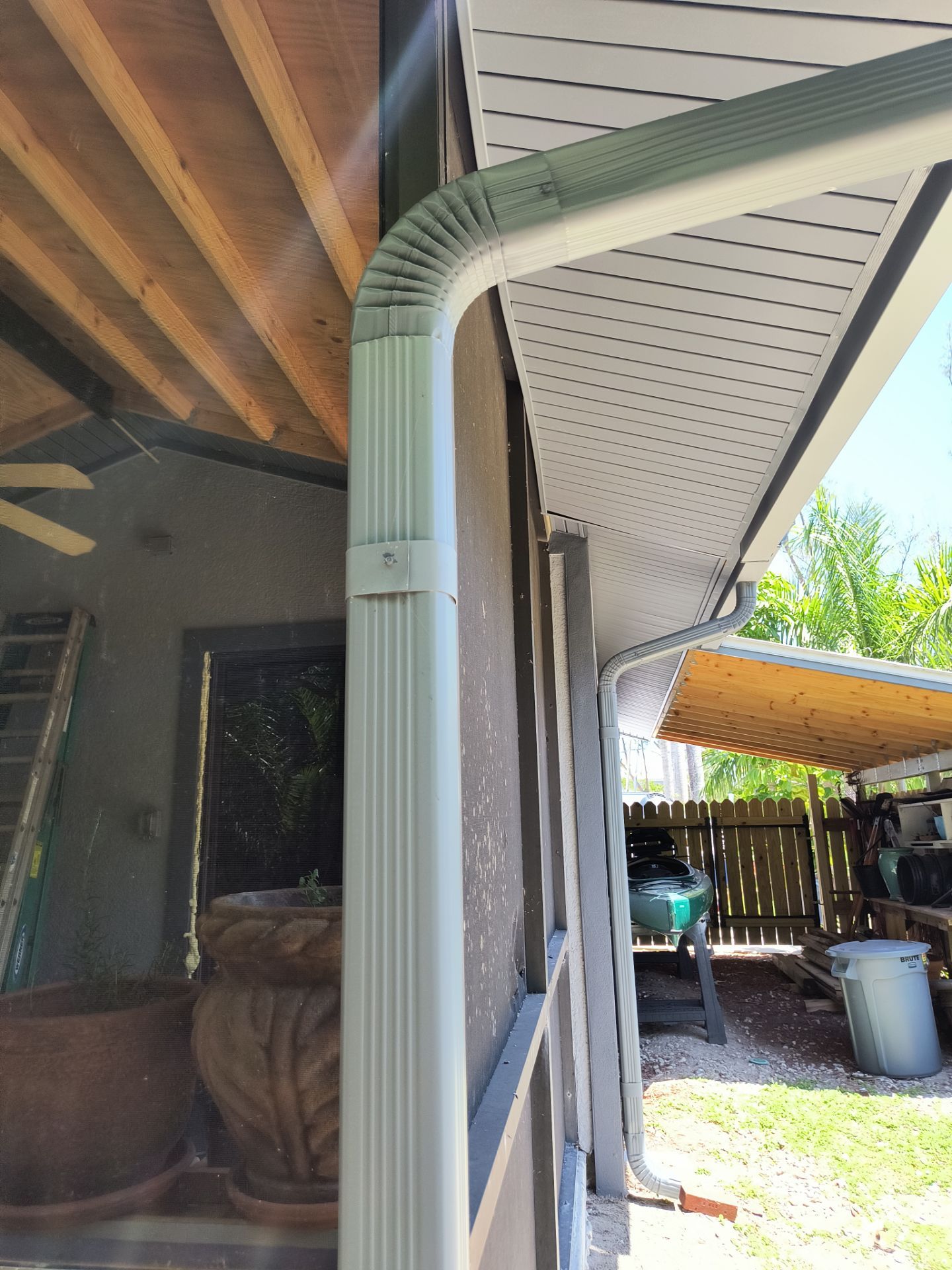 Soffit and Fascia Installation in Fort Myers FL by Gutter Professors