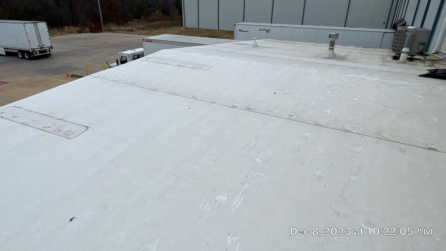 Project in Muskogee by Decor Roofing & Restoration