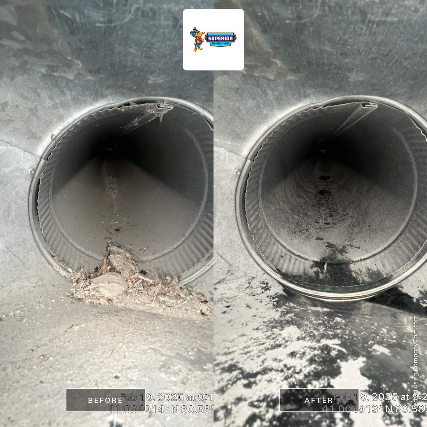 Air Duct Cleaning With a Vacuum Truck in Youngstown, OH by Superior Air Duct Cleaning