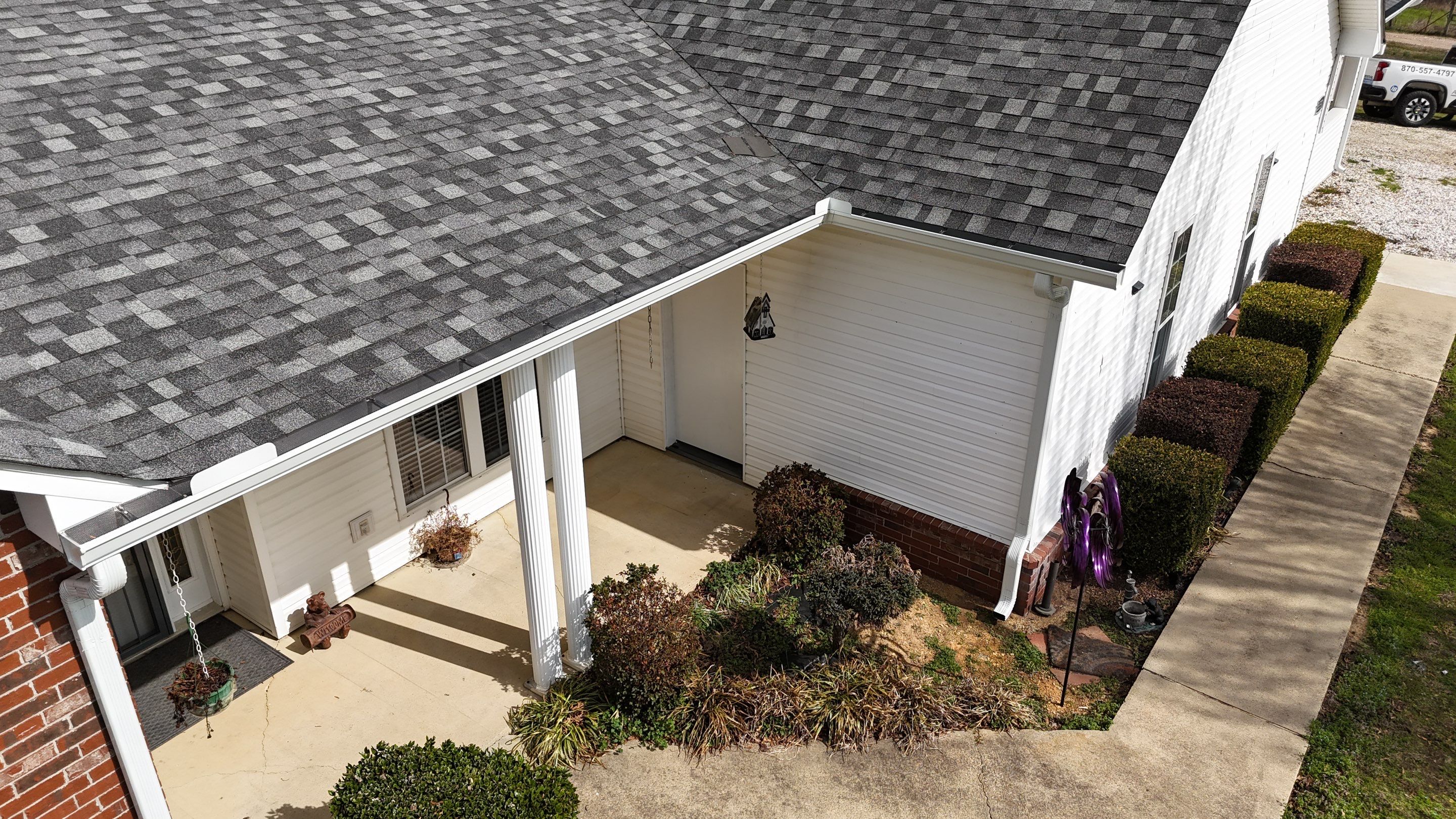 Residential Gutter Replacement - Umpire, AR by Hostetler Roofing