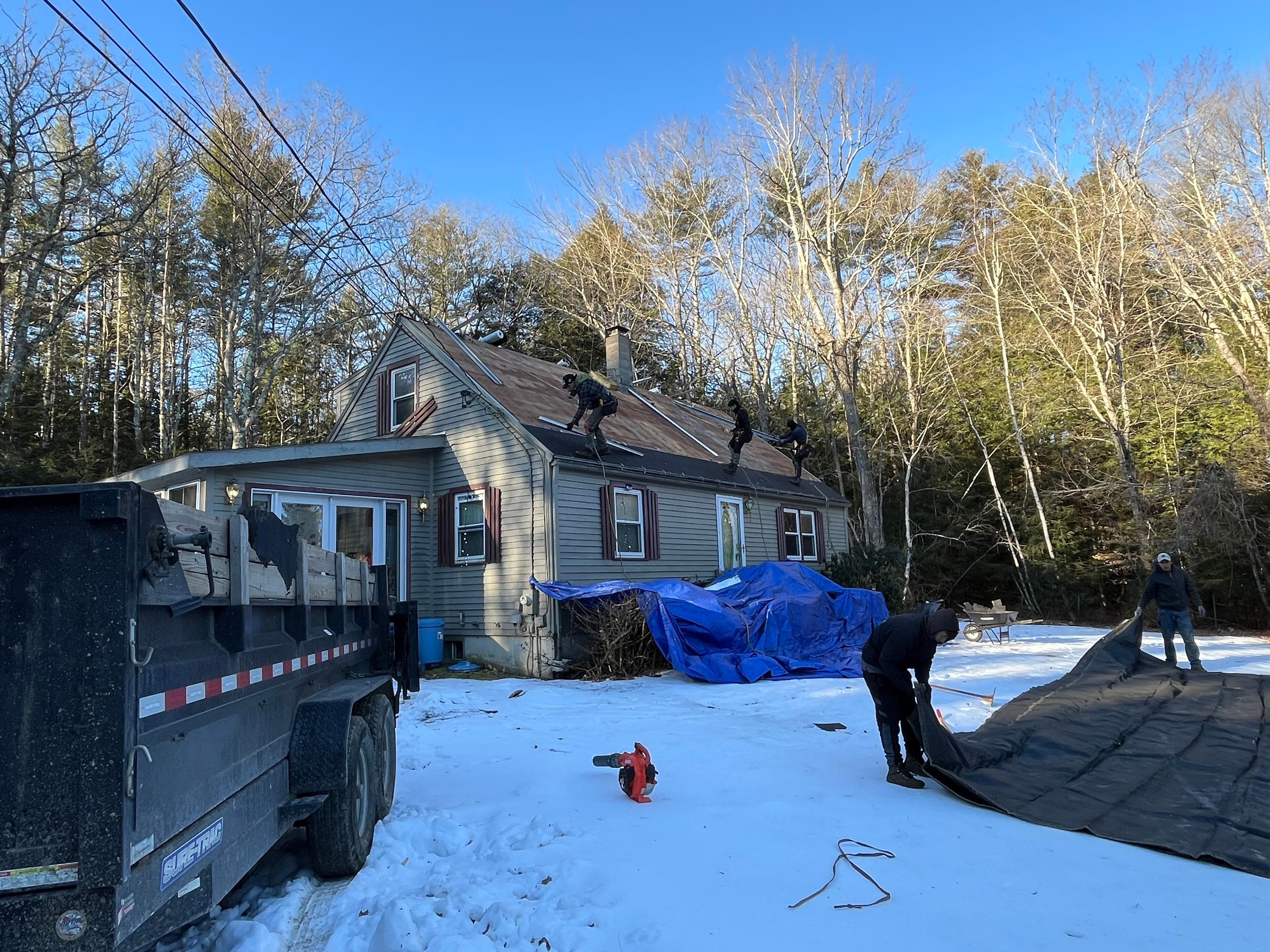 New Roof in Berwick, ME Today!! by Tall pine roofing